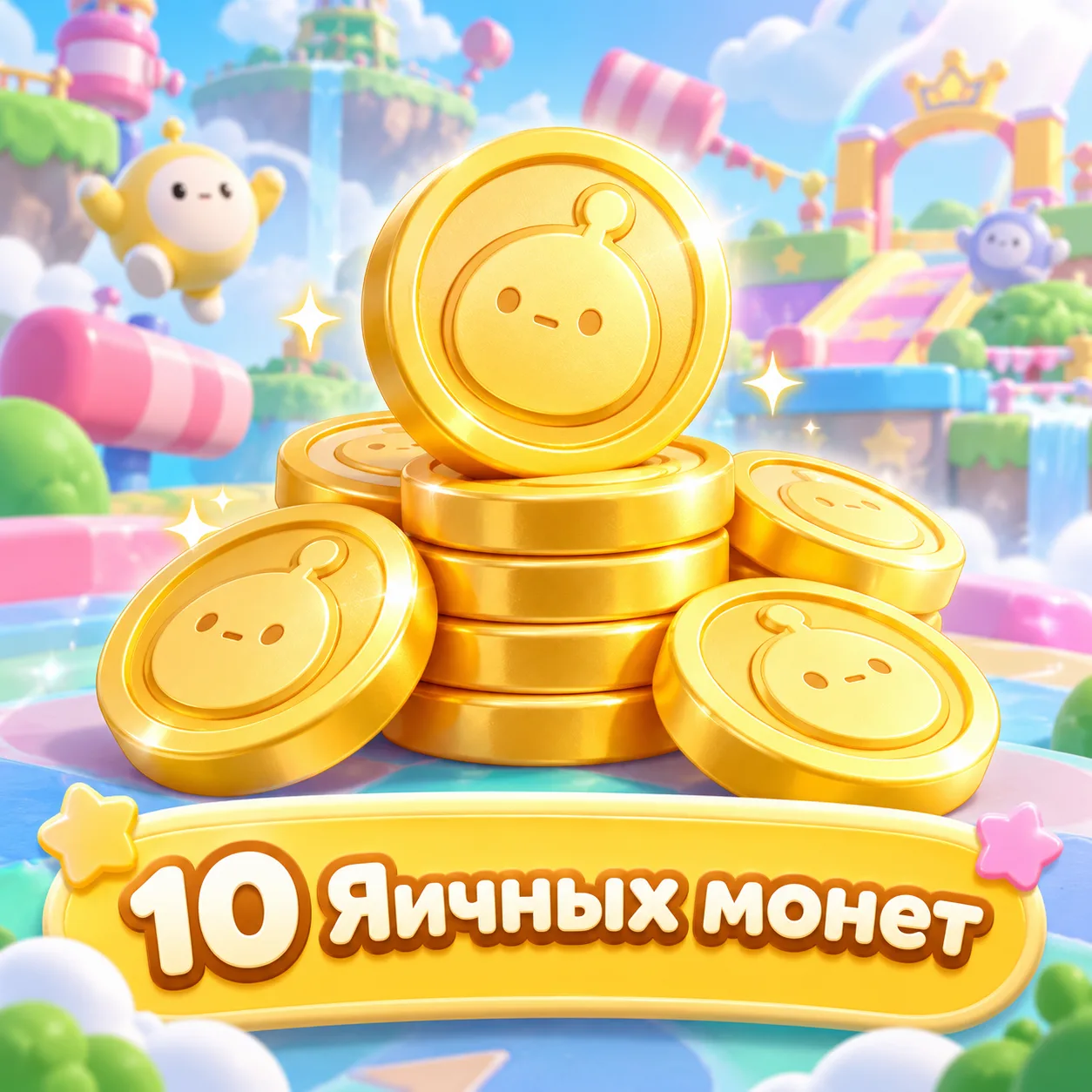 10 Яичных монет