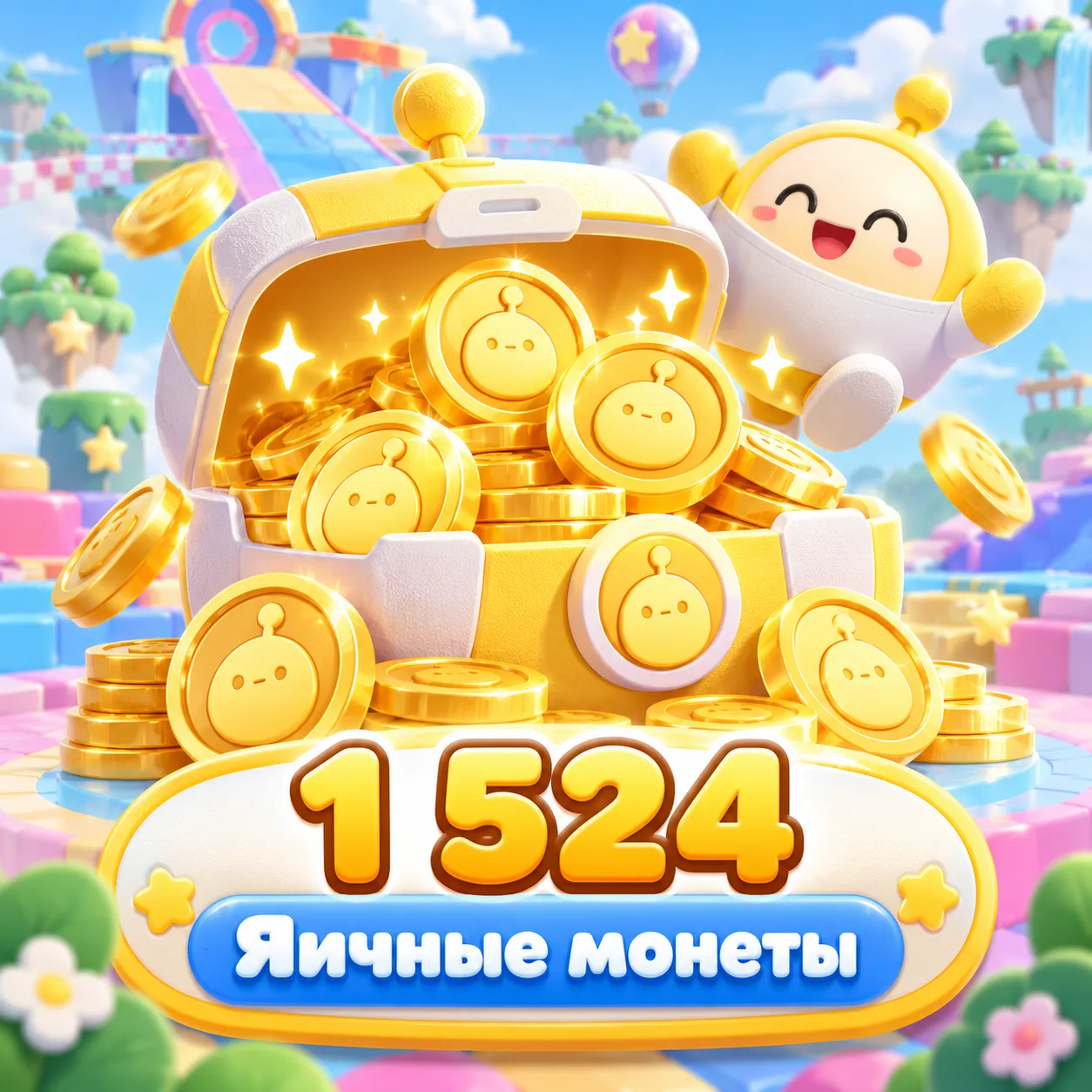 1 524 Яичные монеты