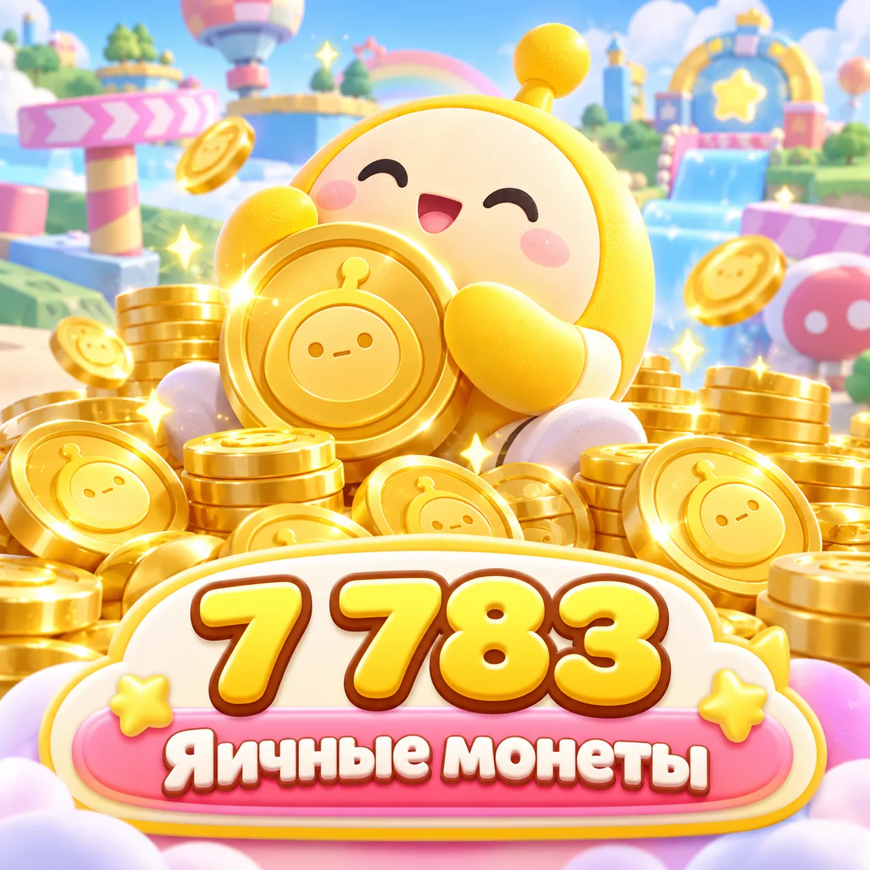 7 783 Яичные монеты