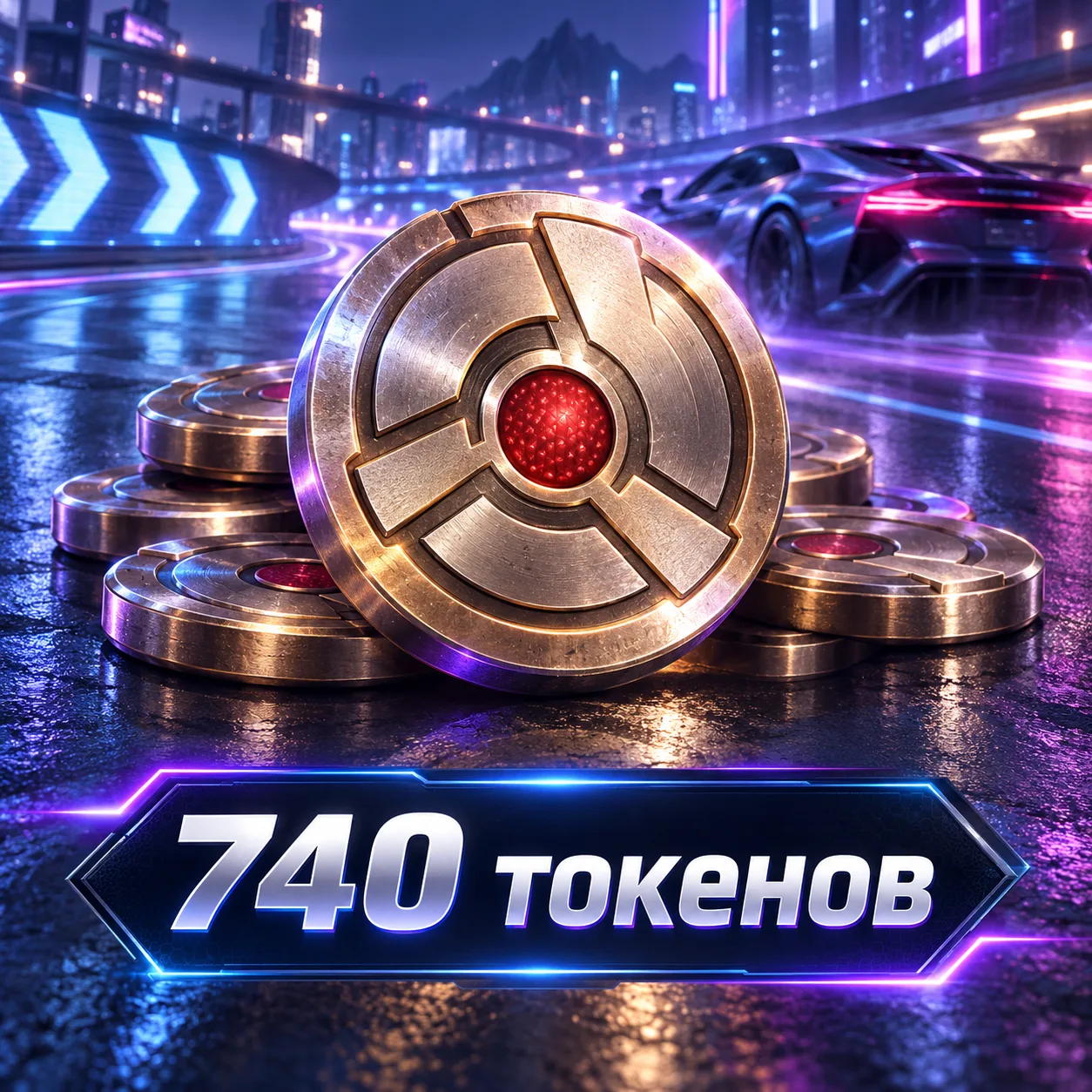 740 токенов