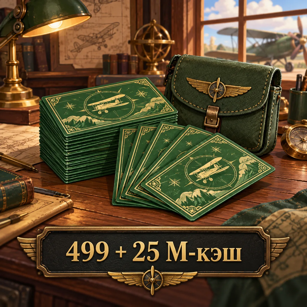499 + 25 М-кэш