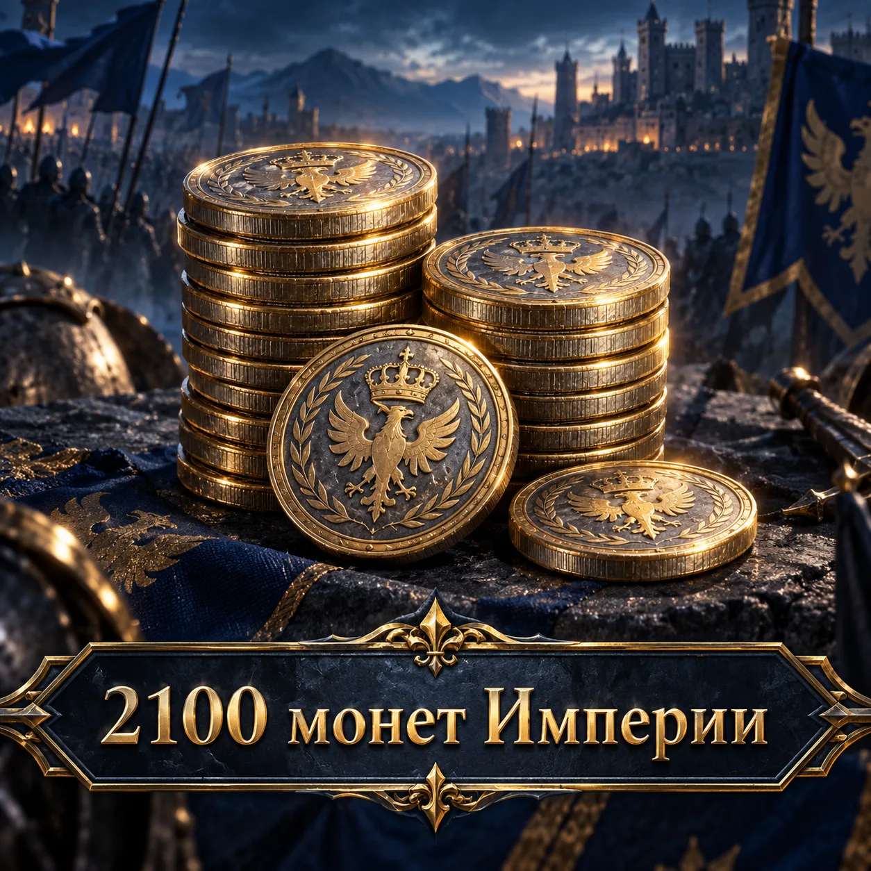 2100 монет Империи
