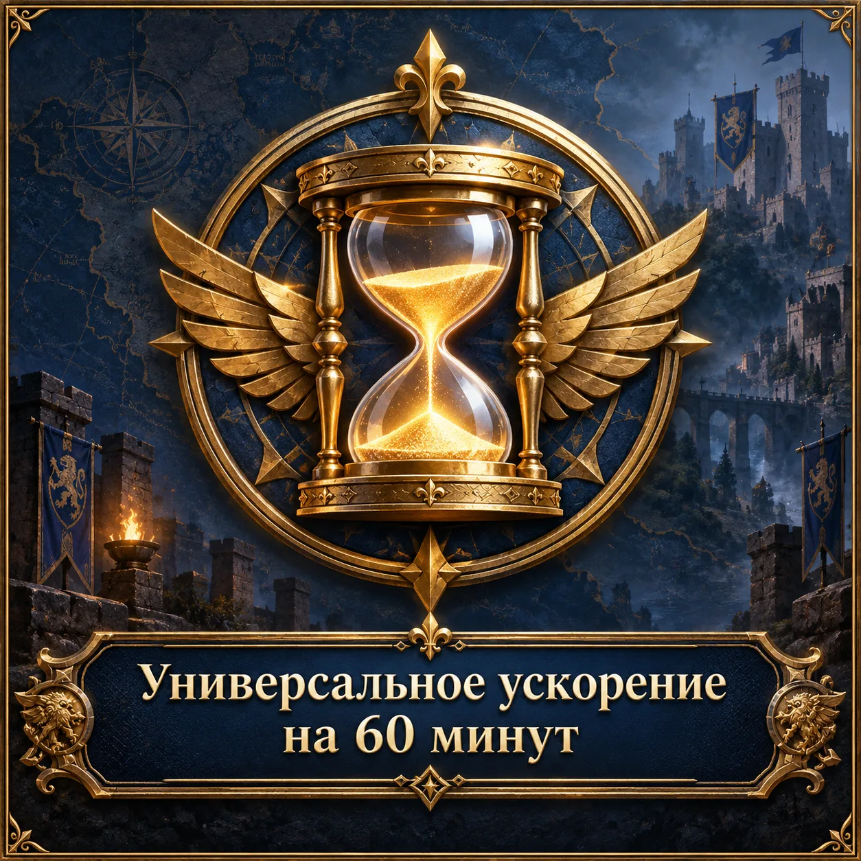 Универсальное ускорение на 60 минут
