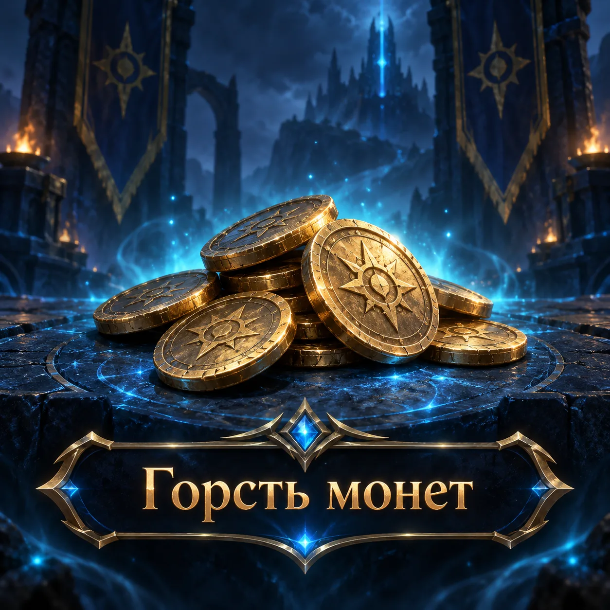 Горсть монет