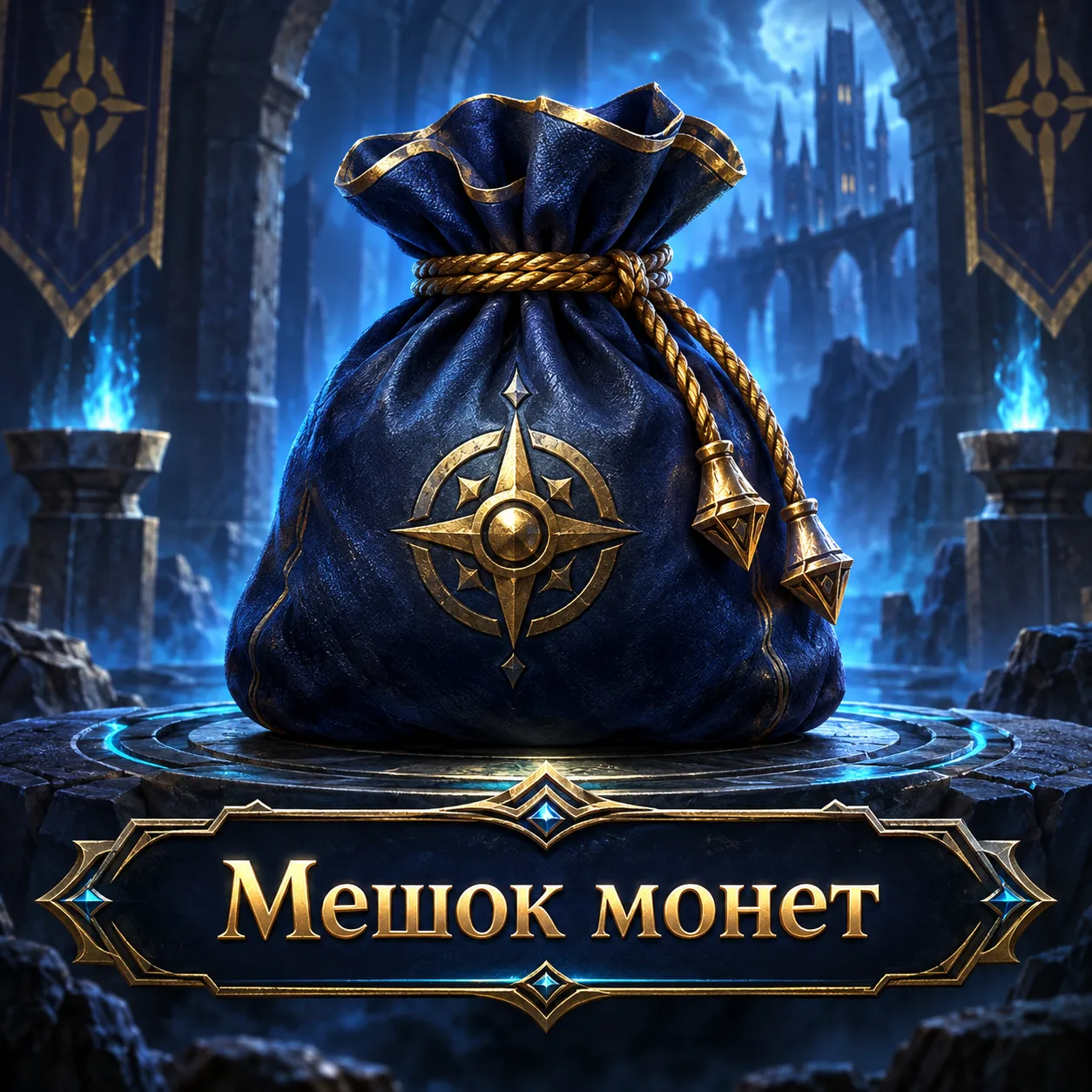 Мешок монет