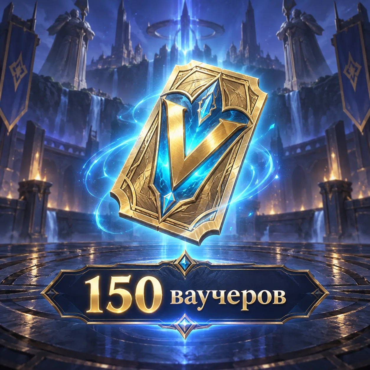 150 ваучеров