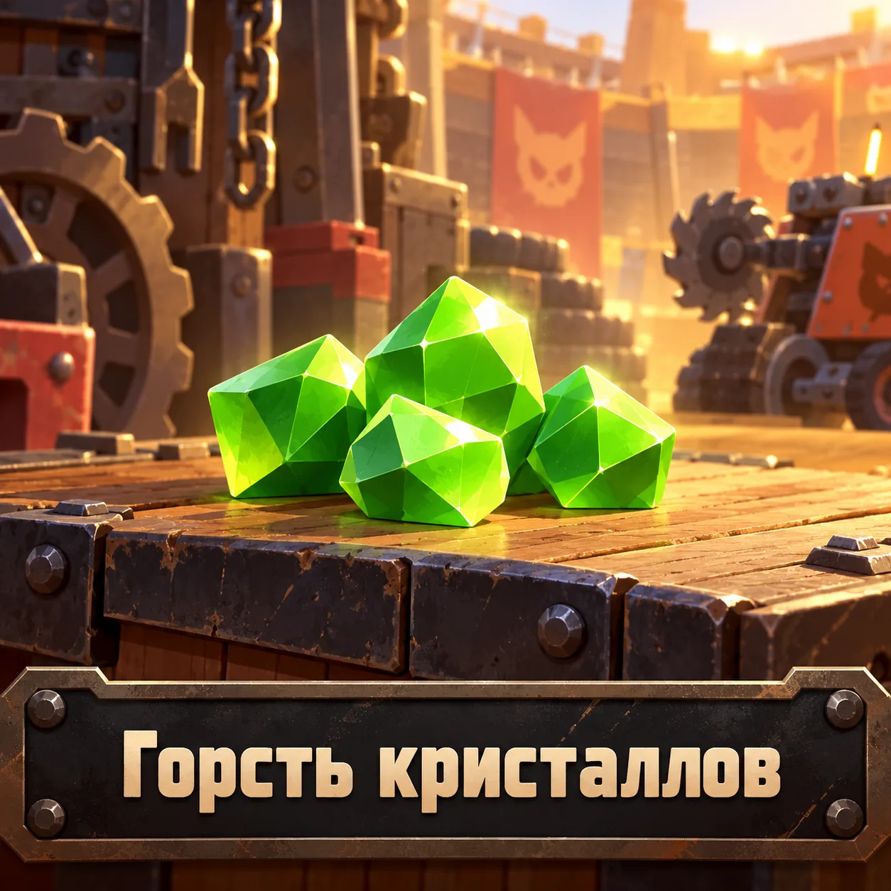 Горсть кристаллов
