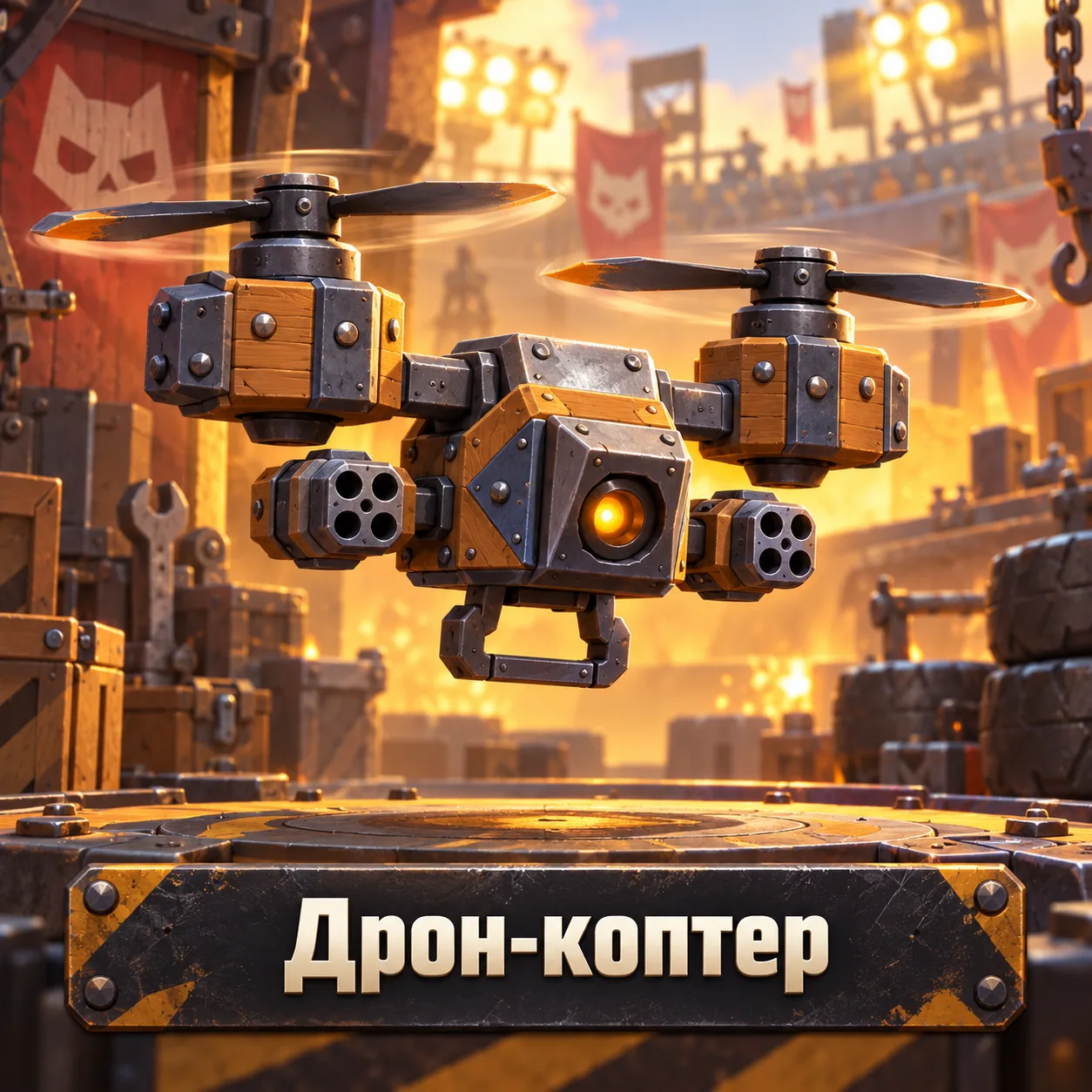 Дрон-коптер