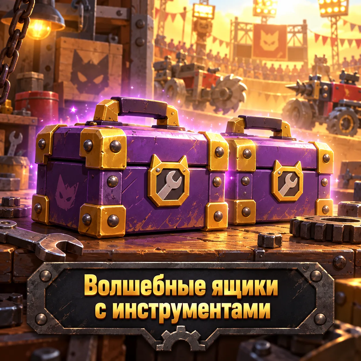 Волшебные ящики с инструментами