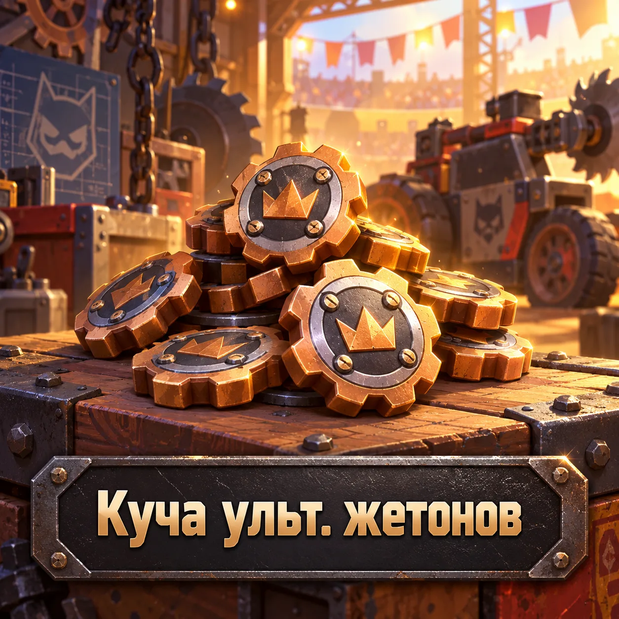 Куча ульт. жетонов