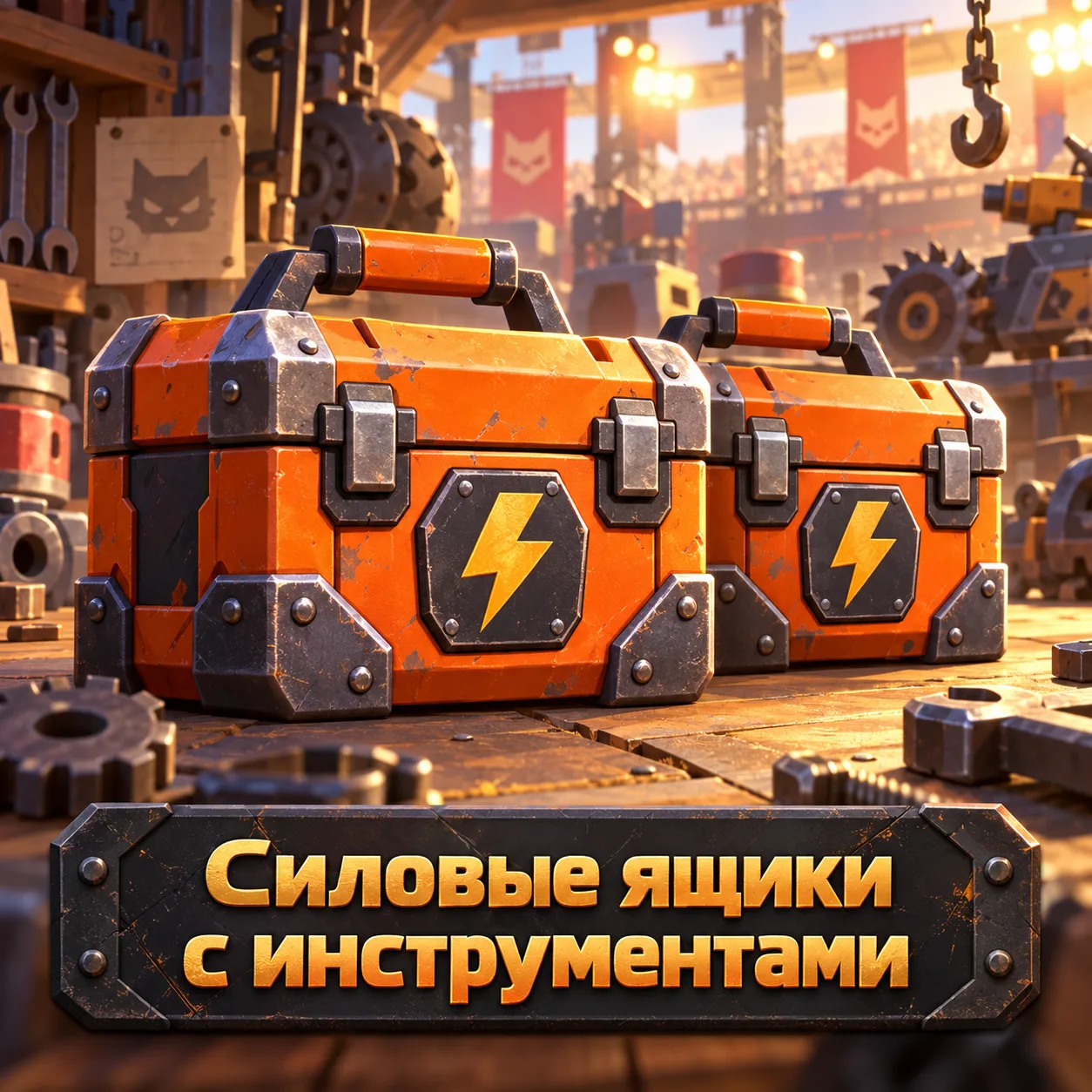 Силовые ящики с инструментами