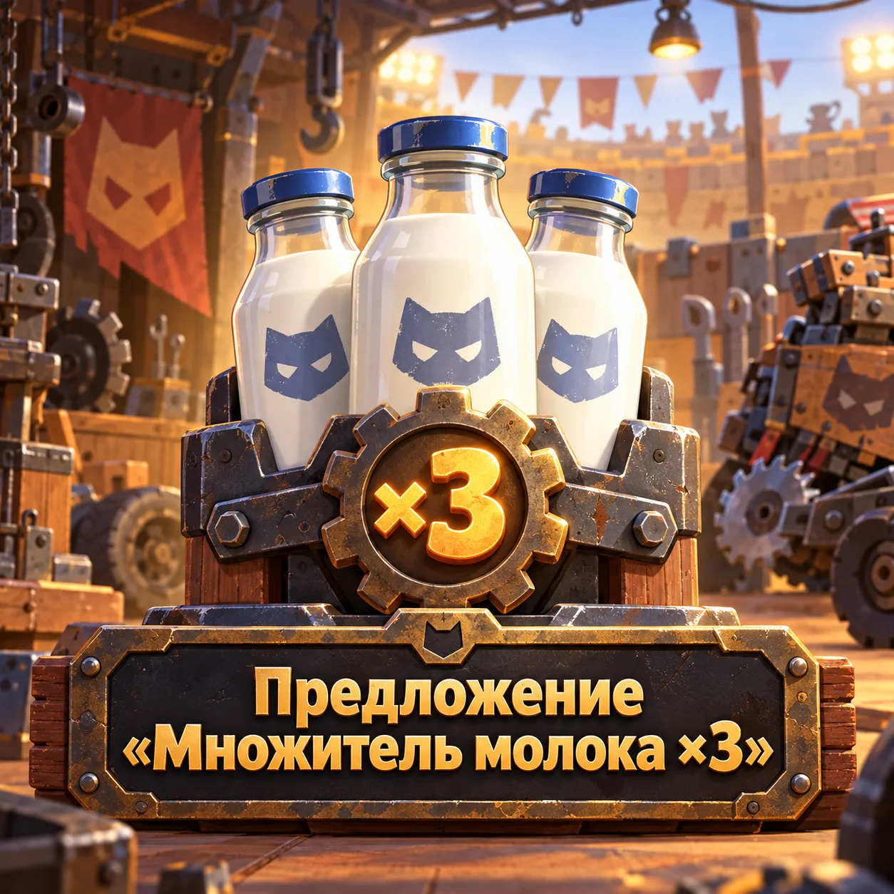 Предложение «Множитель молока ×3»