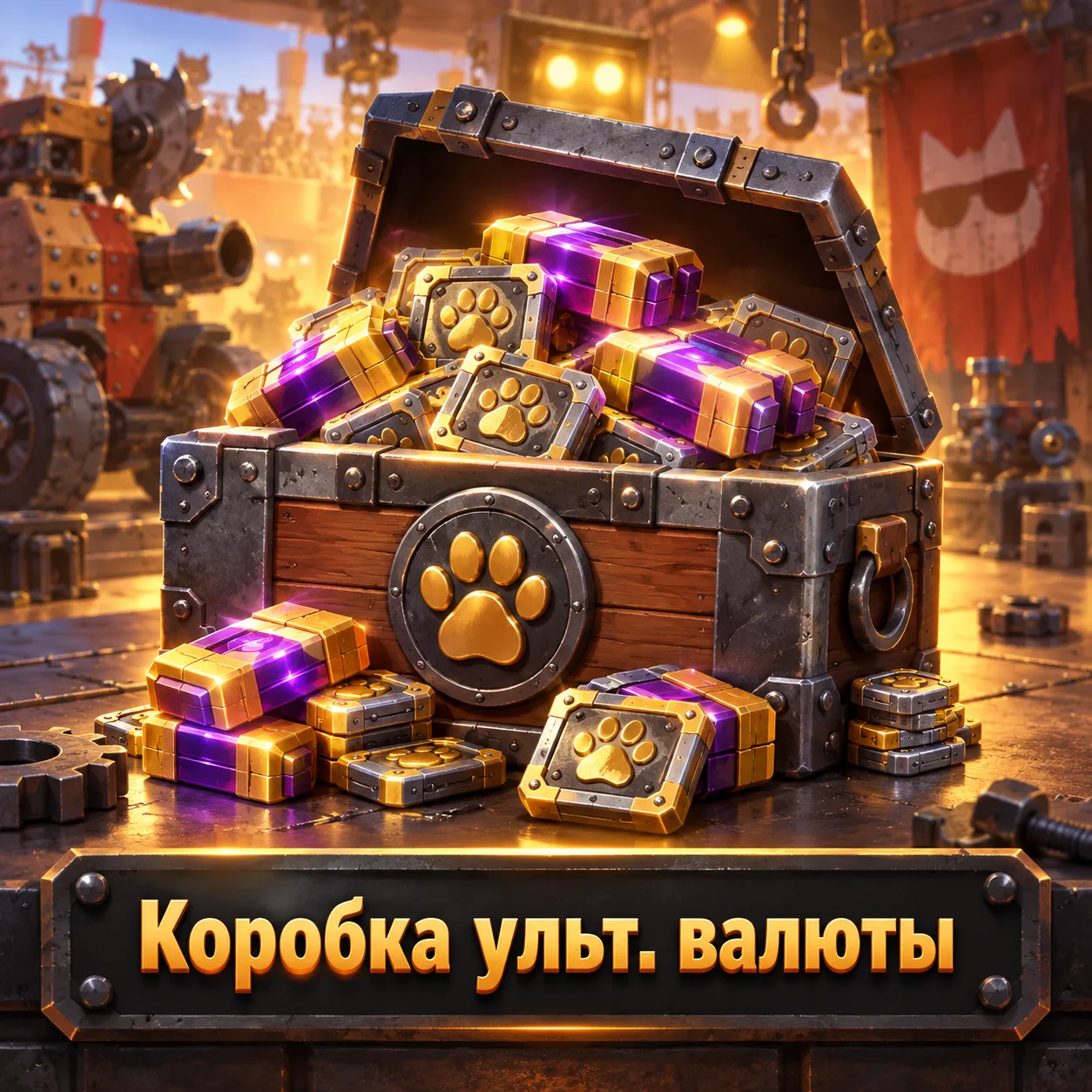 Коробка ульт. валюты