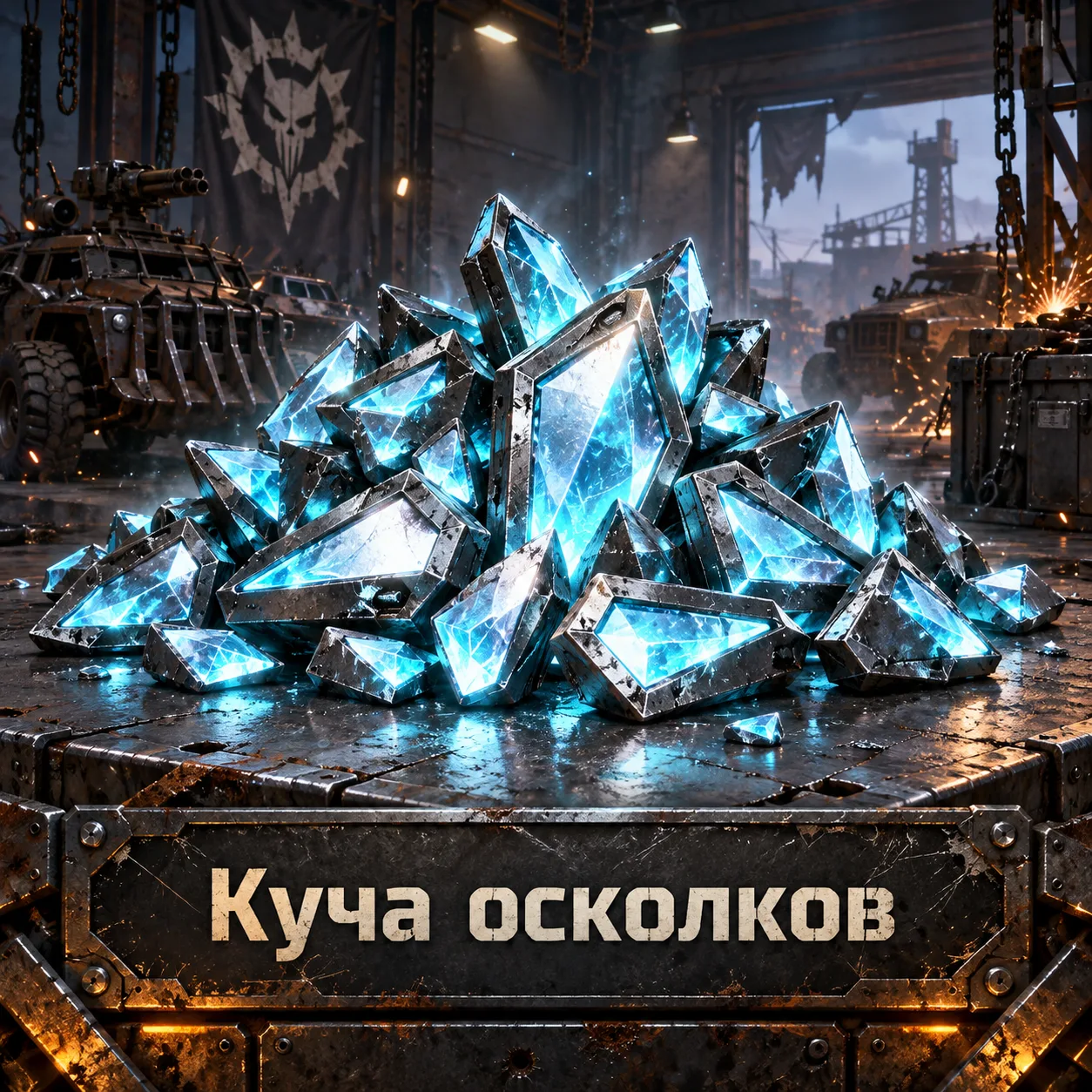 Куча осколков