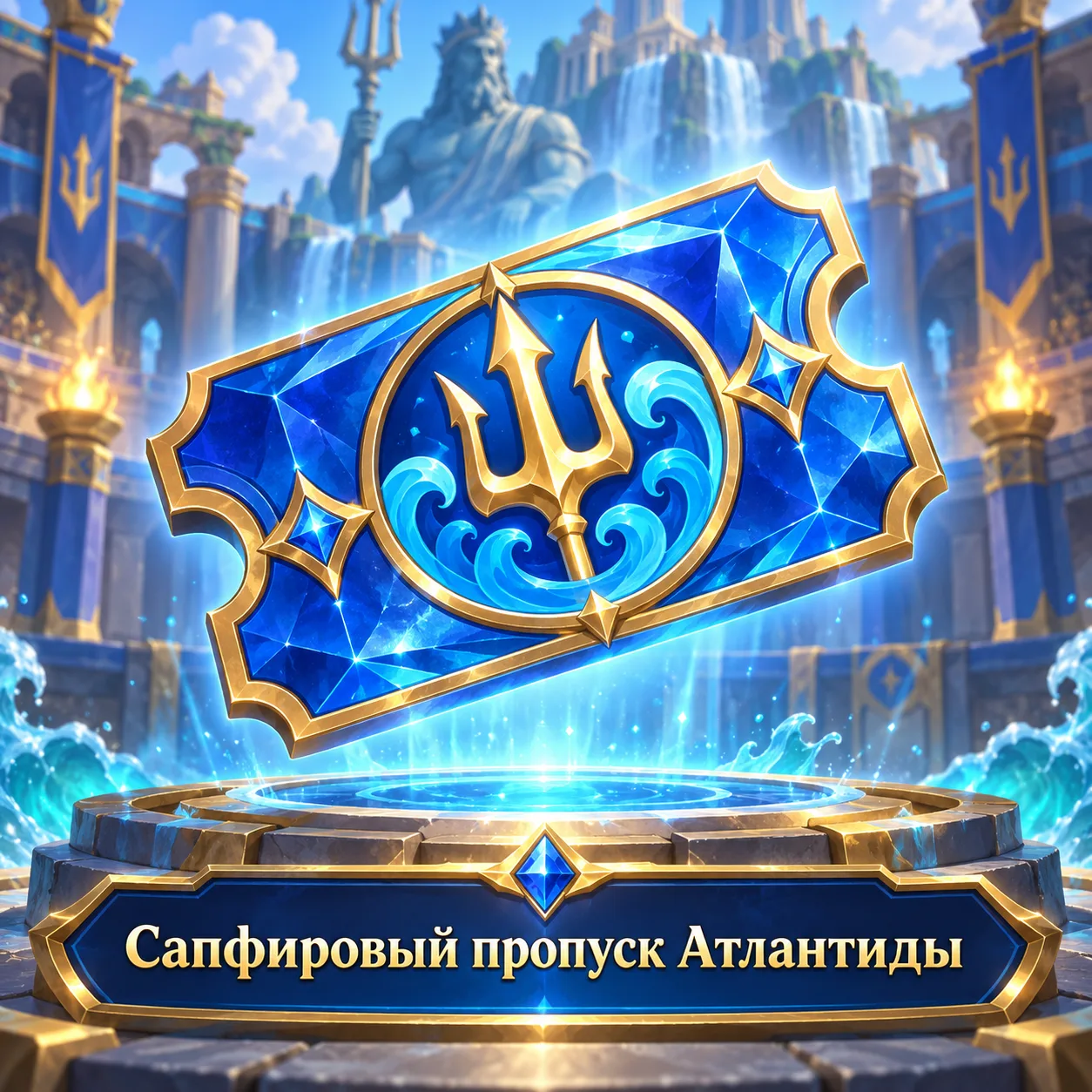 Сапфировый пропуск Атлантиды