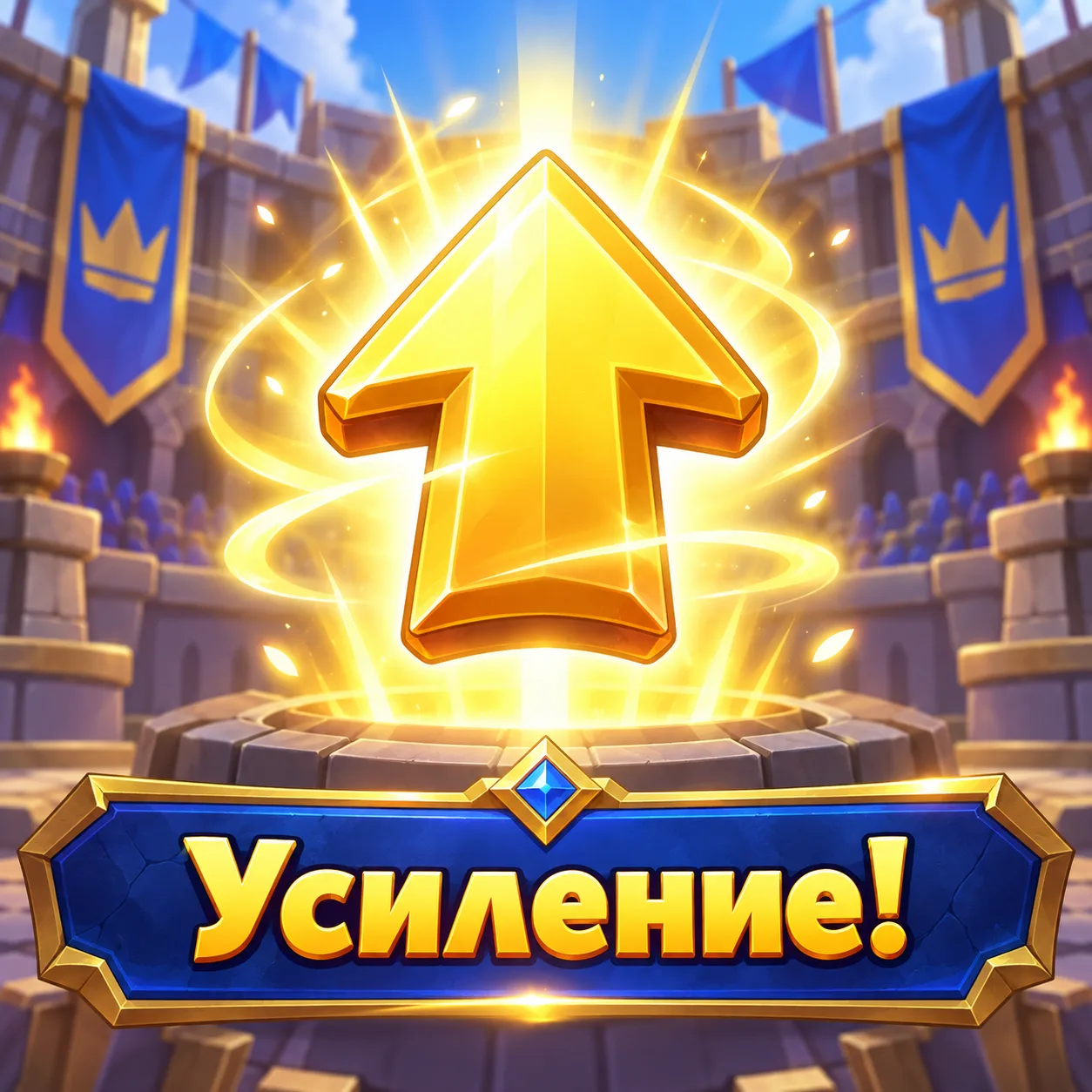Усиление!