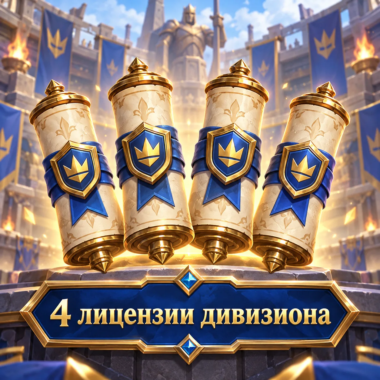 4 лицензии дивизиона