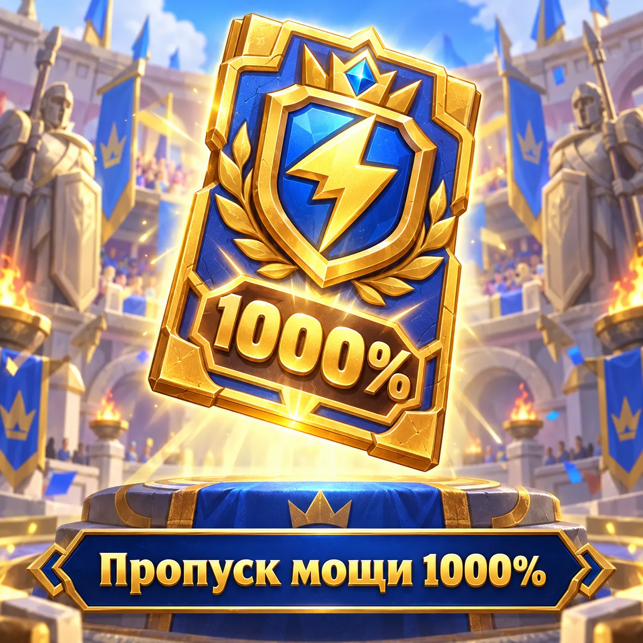 Пропуск мощи 1000%