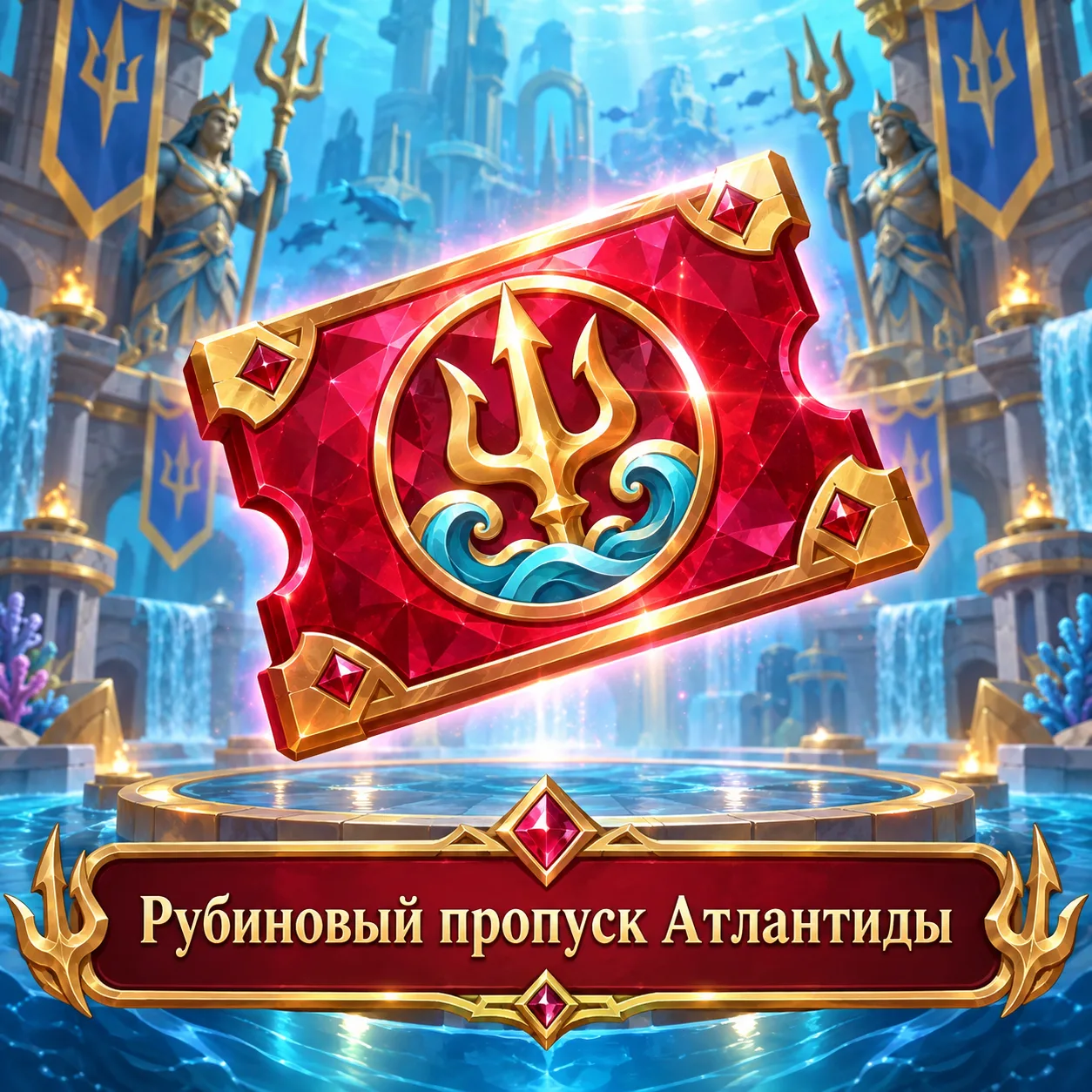 Рубиновый пропуск Атлантиды