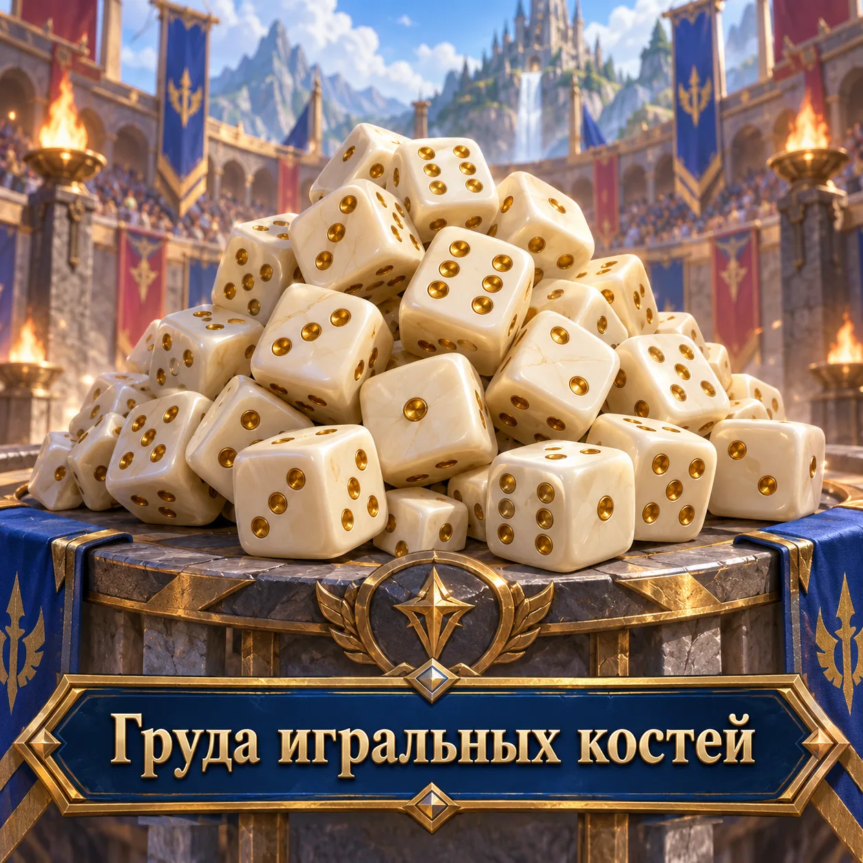 Груда игральных костей