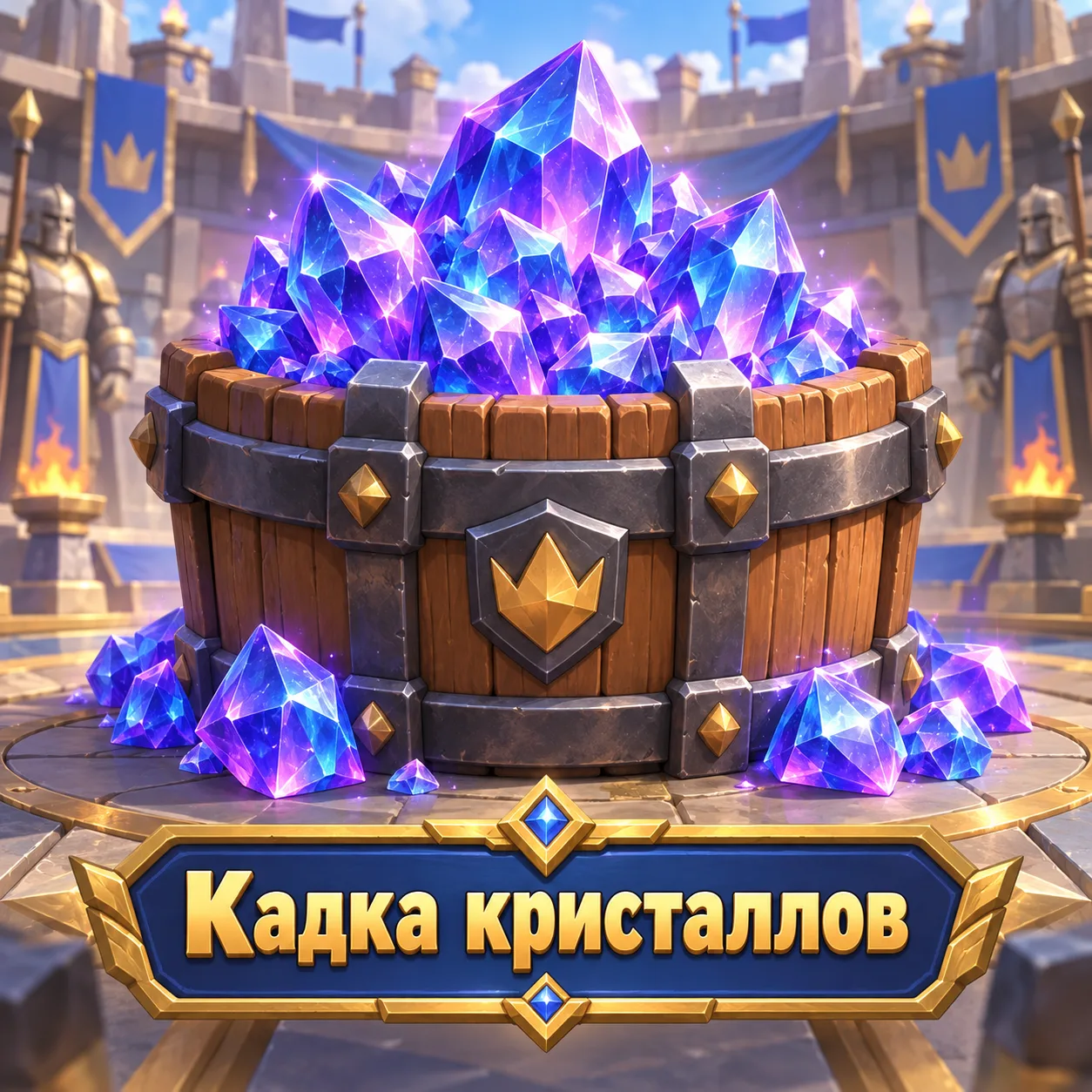 Кадка кристаллов