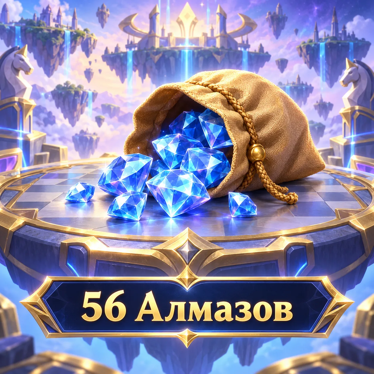 56 Алмазов