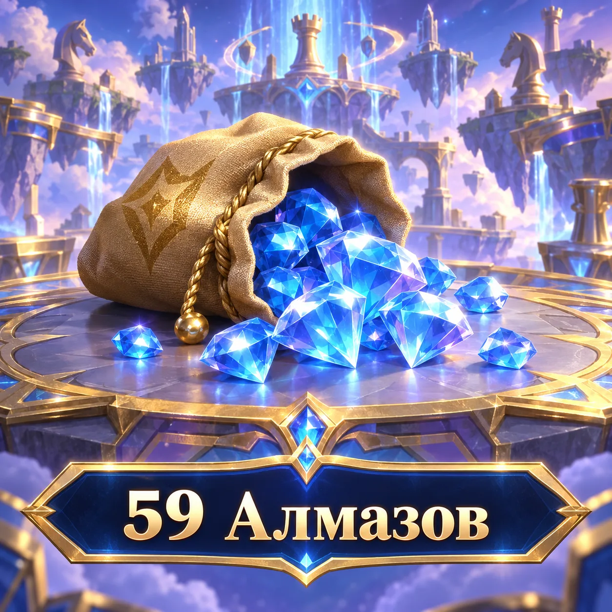 59 Алмазов