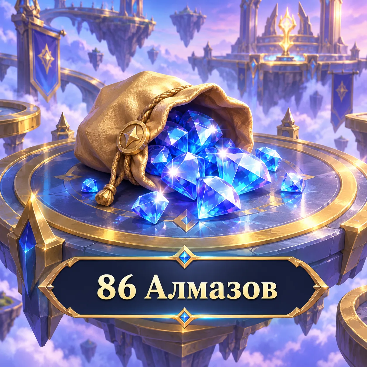 86 Алмазов