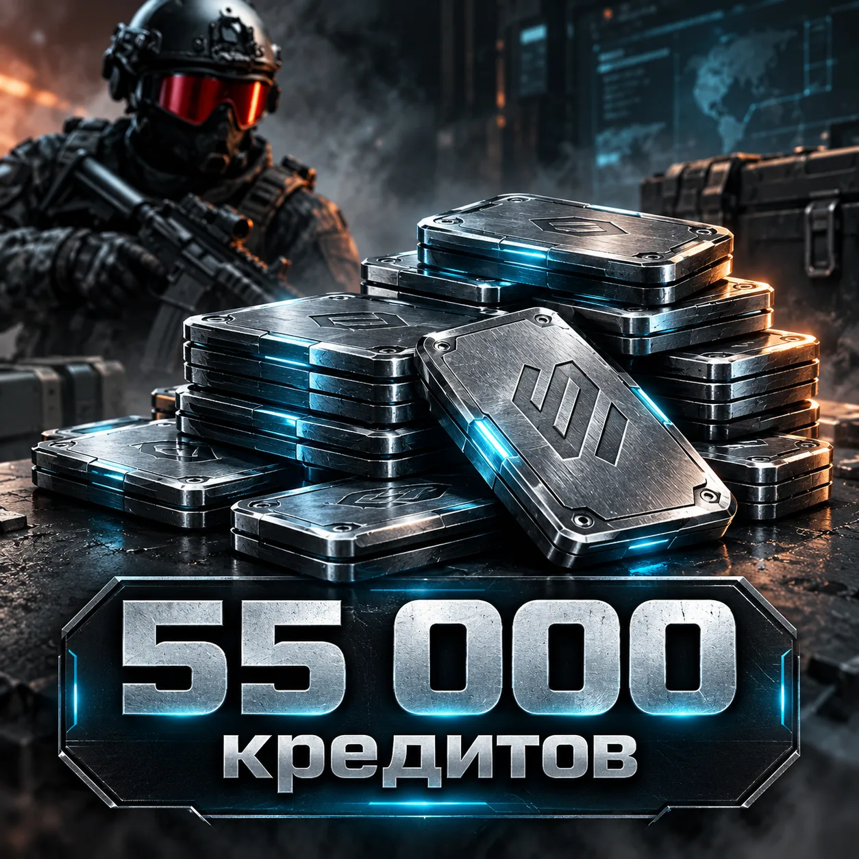 55 000 кредитов