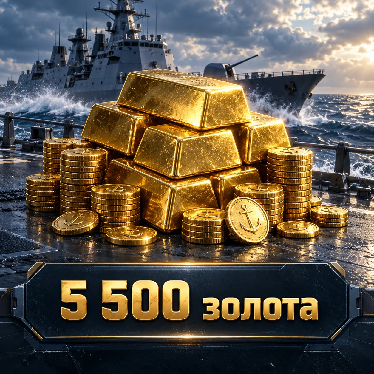 5 500 золота