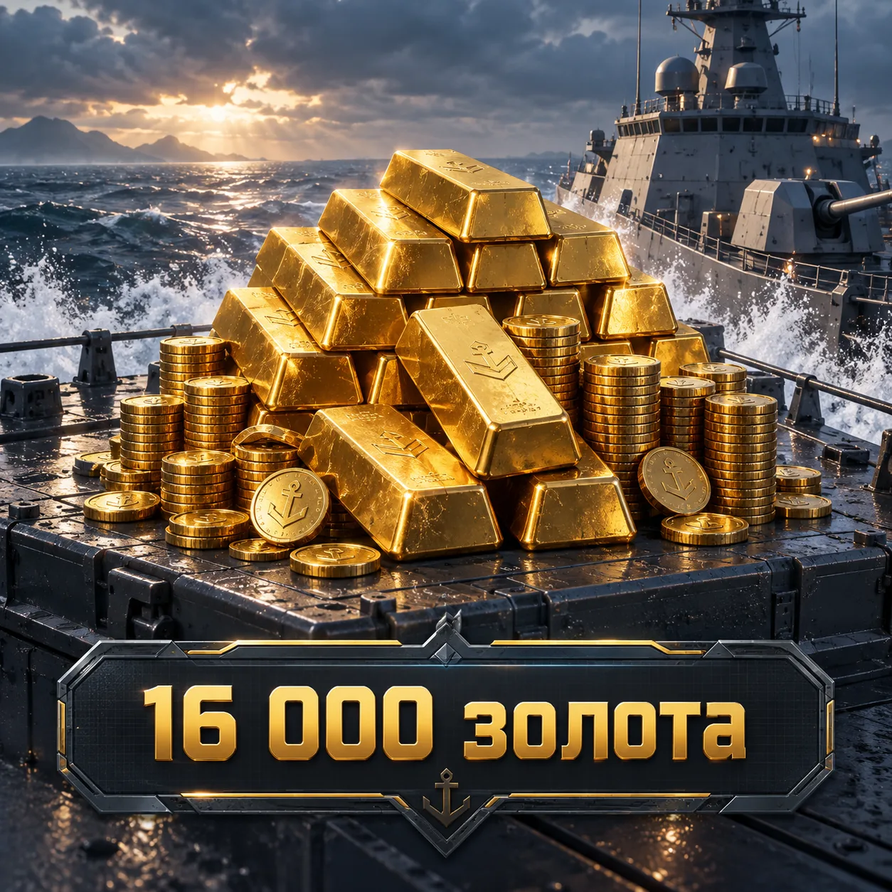 16 000 золота