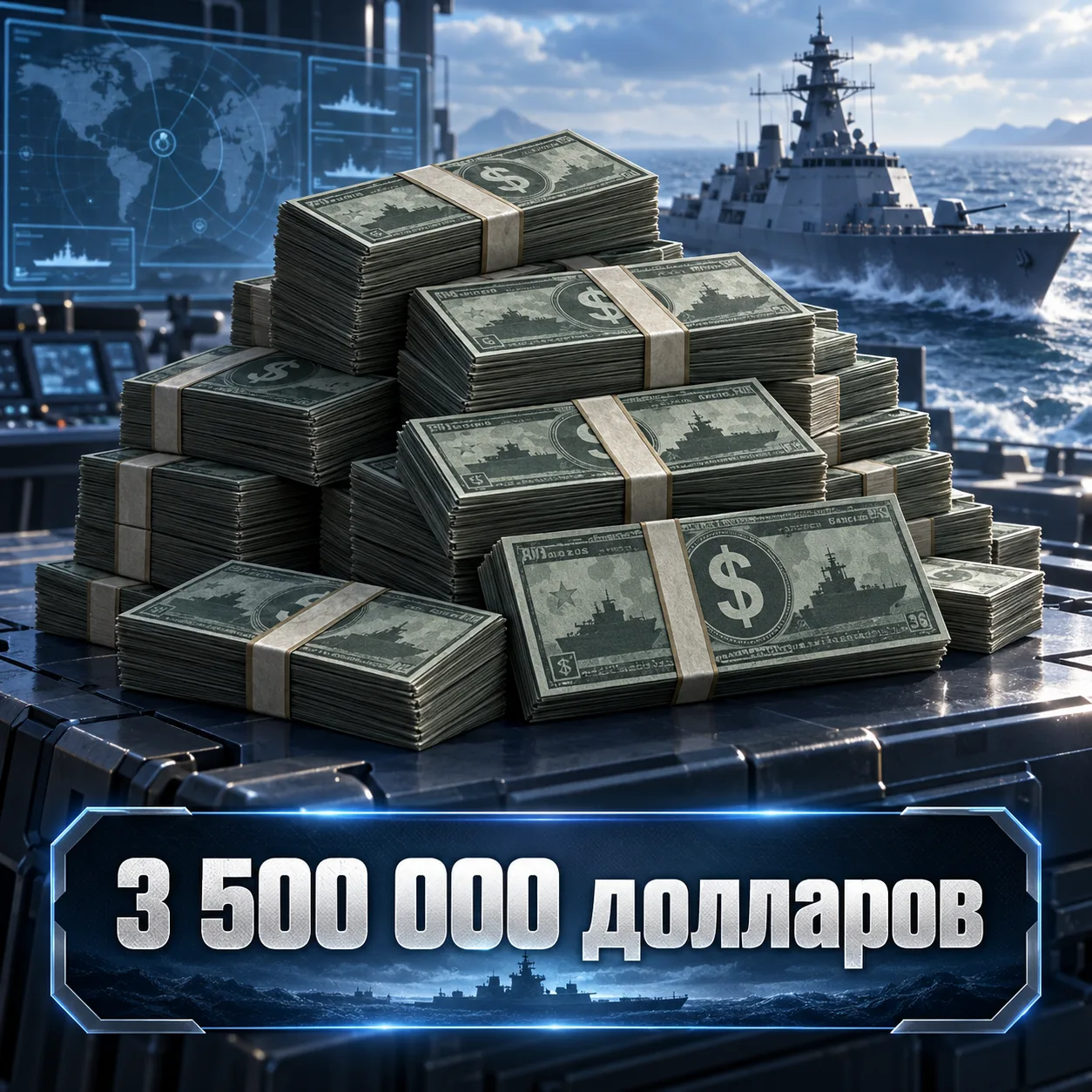 3 500 000 долларов