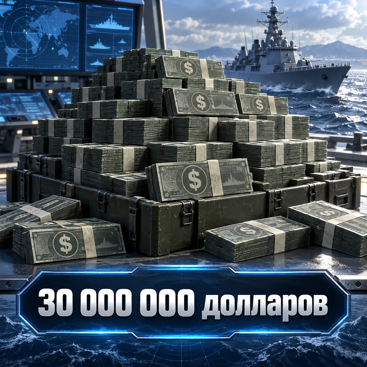 30 000 000 долларов