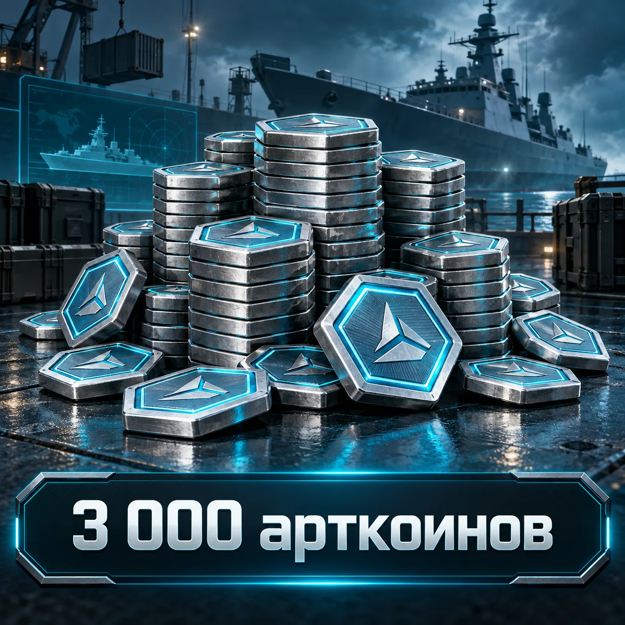 3 000 арткоинов