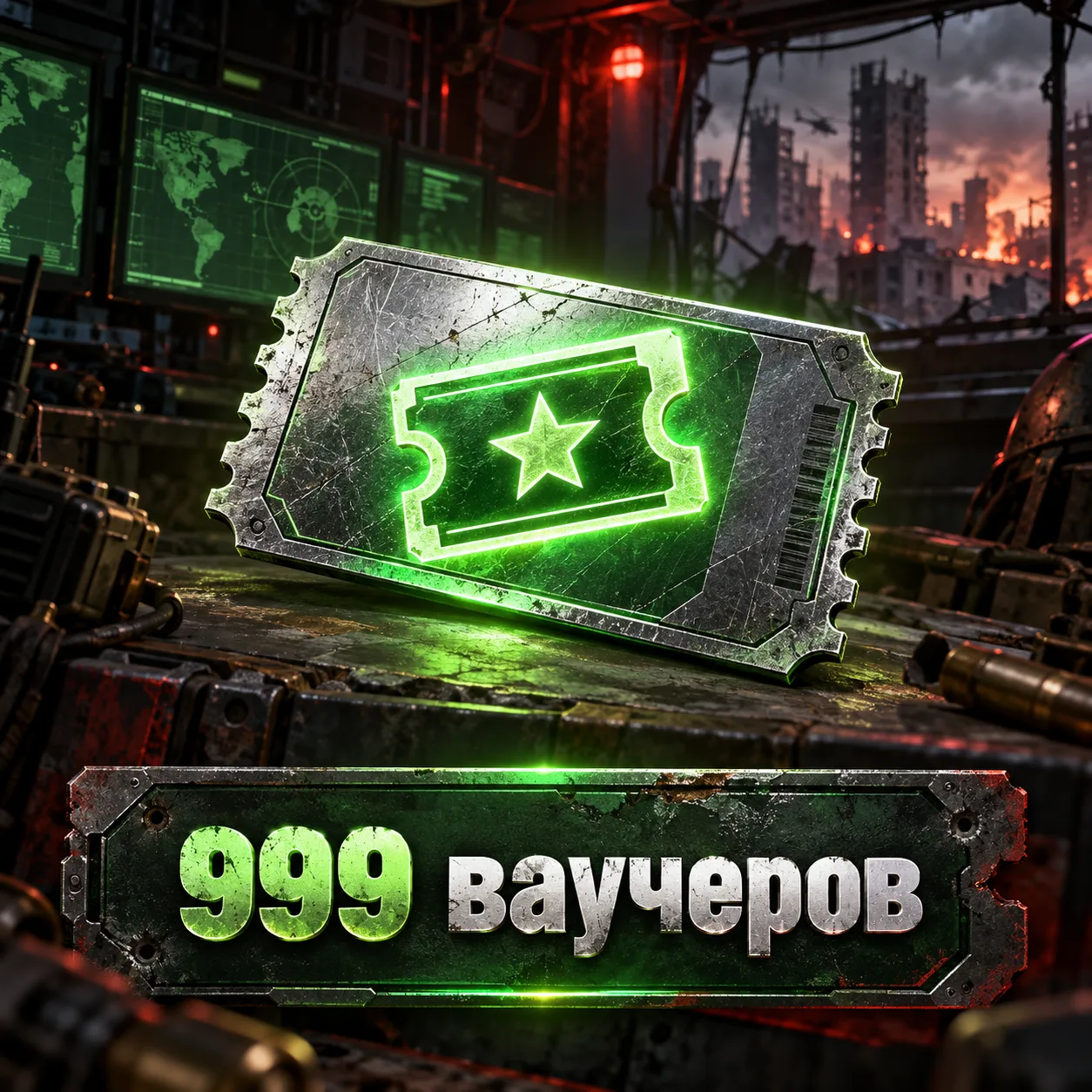 999 ваучеров