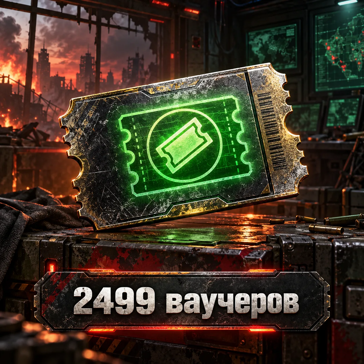 2499 ваучеров
