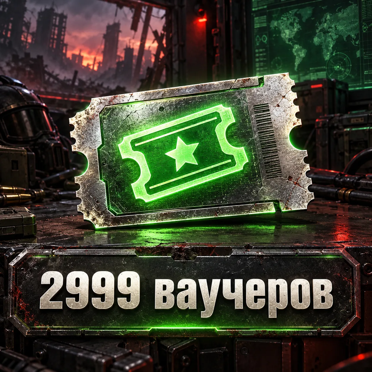 2999 ваучеров