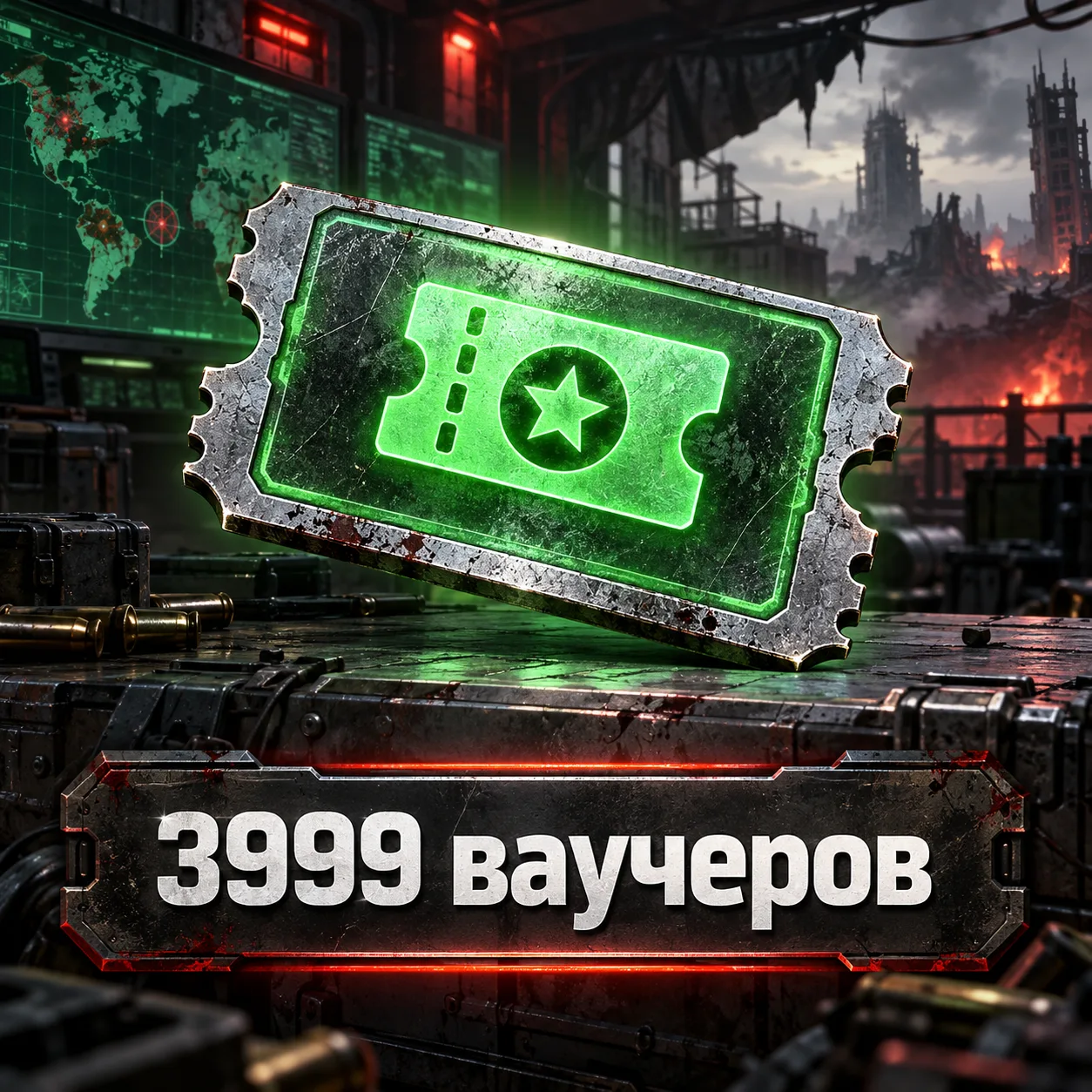 3999 ваучеров