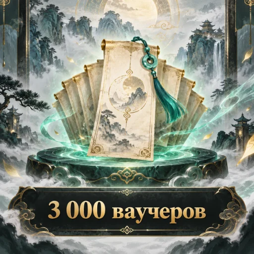 3 000 ваучеров