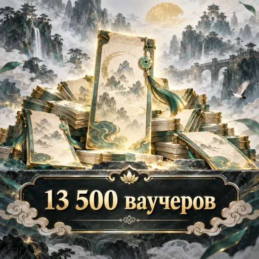 13 500 ваучеров