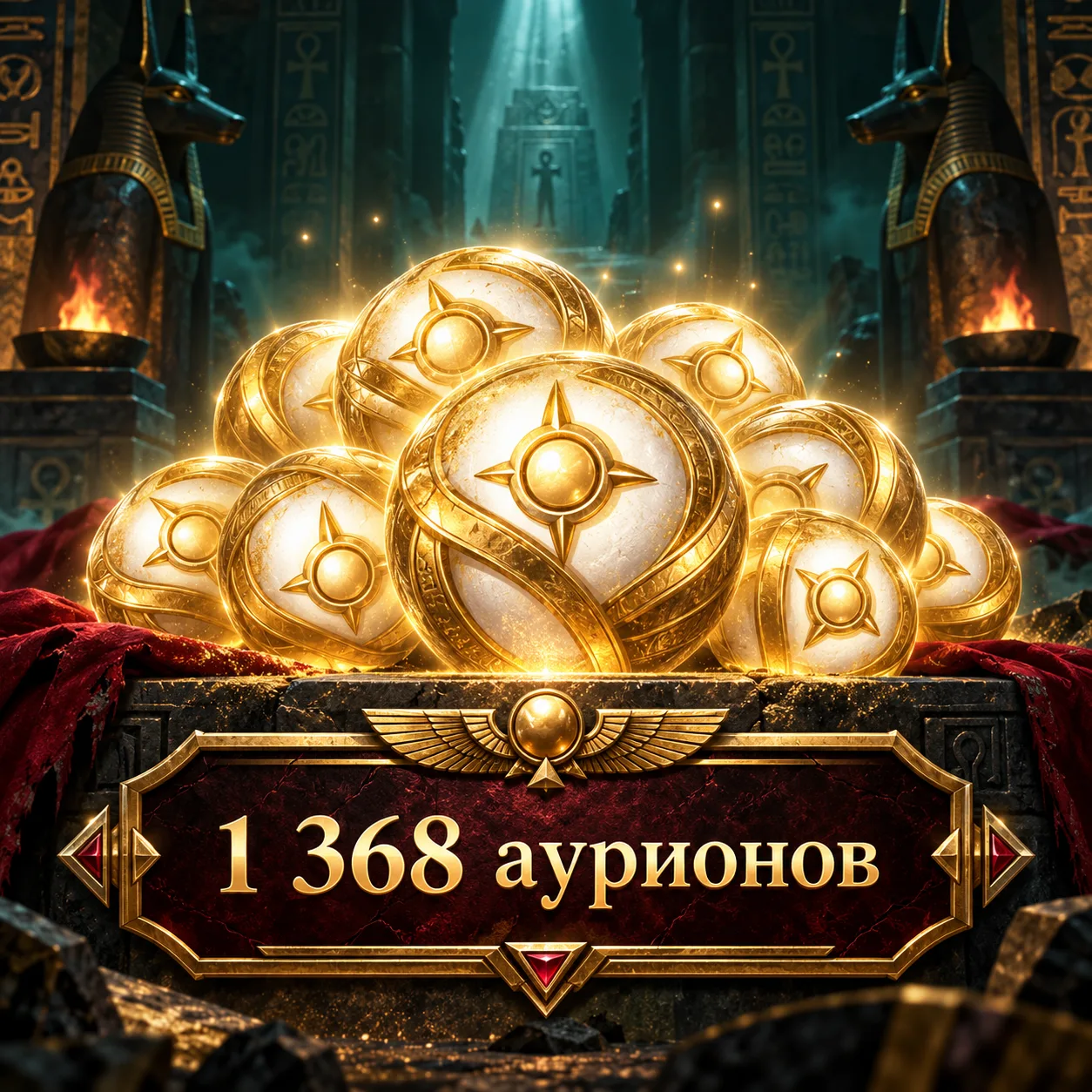 1 368 аурионов