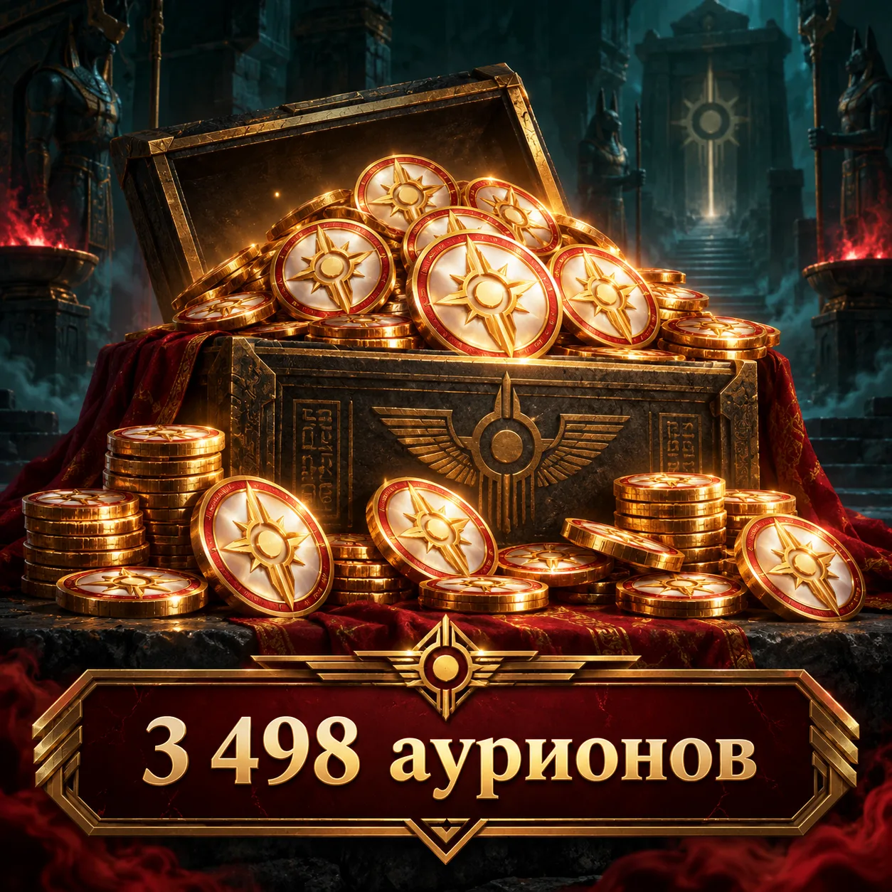 3 498 аурионов