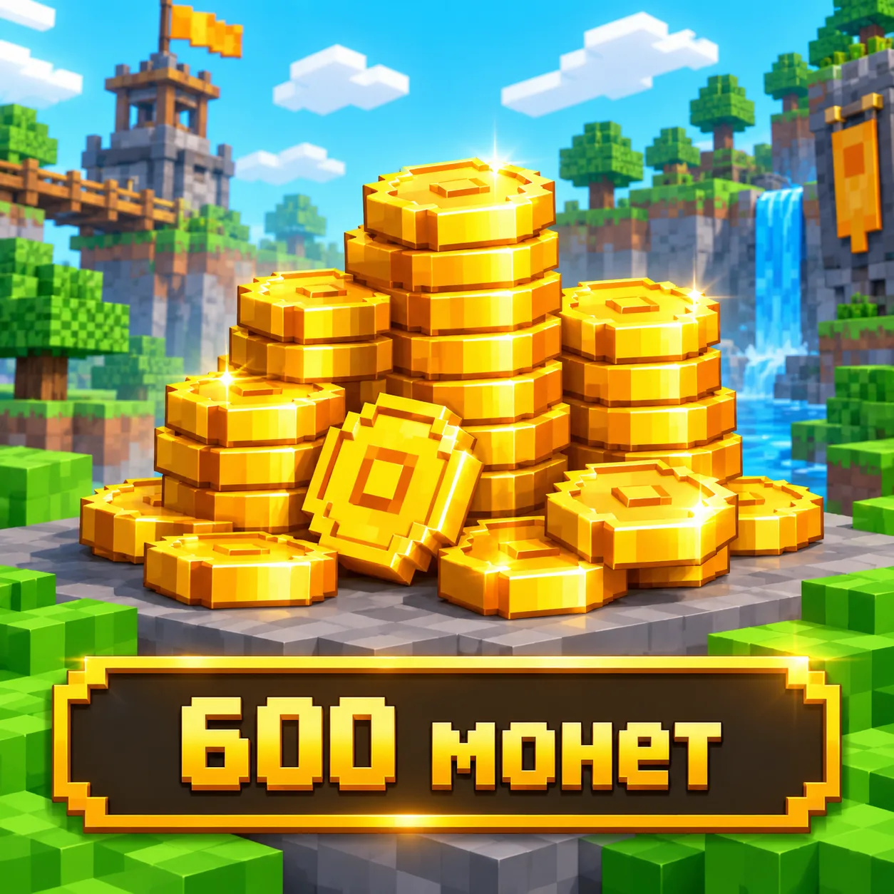 600 монет