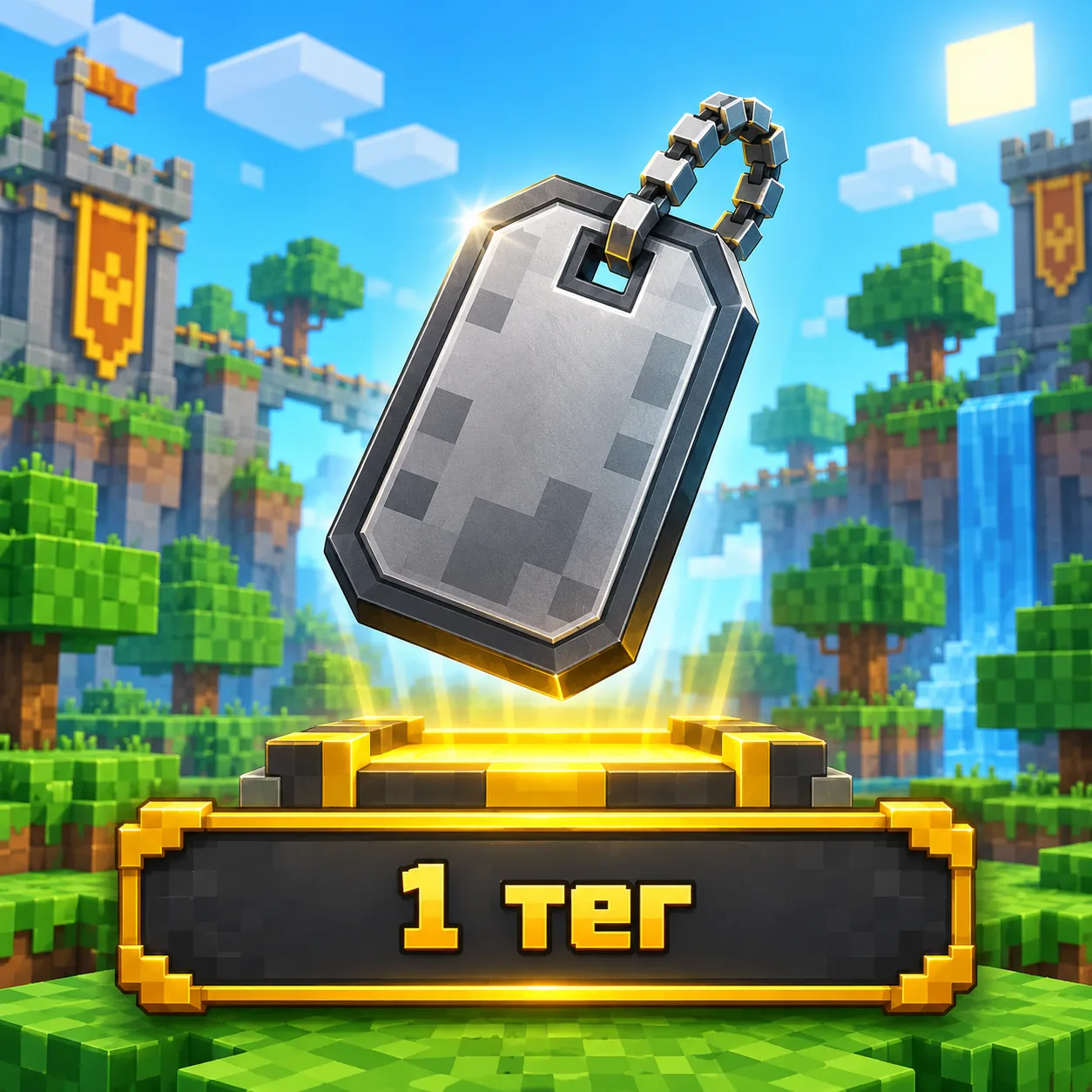 1 тег