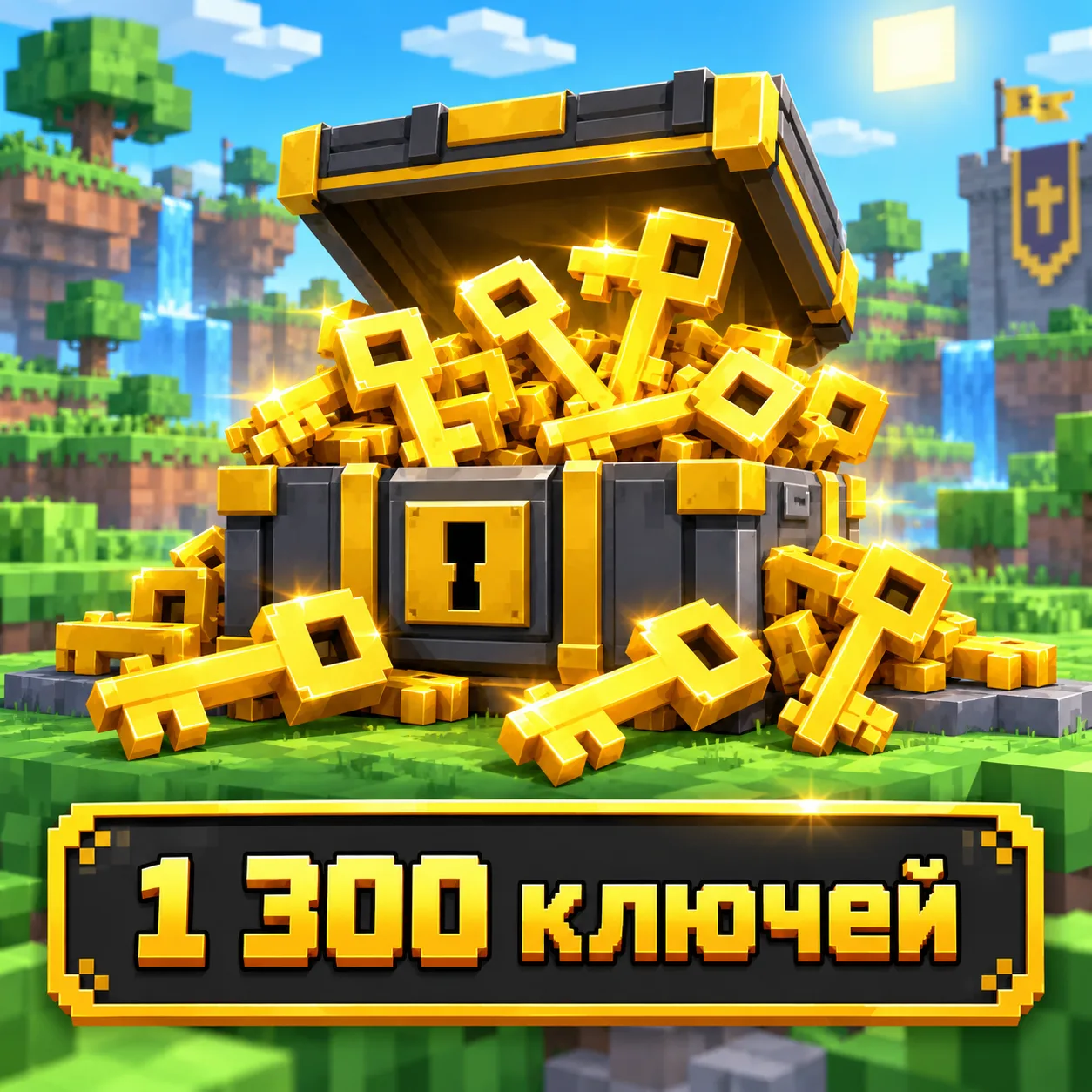 1 300 ключей
