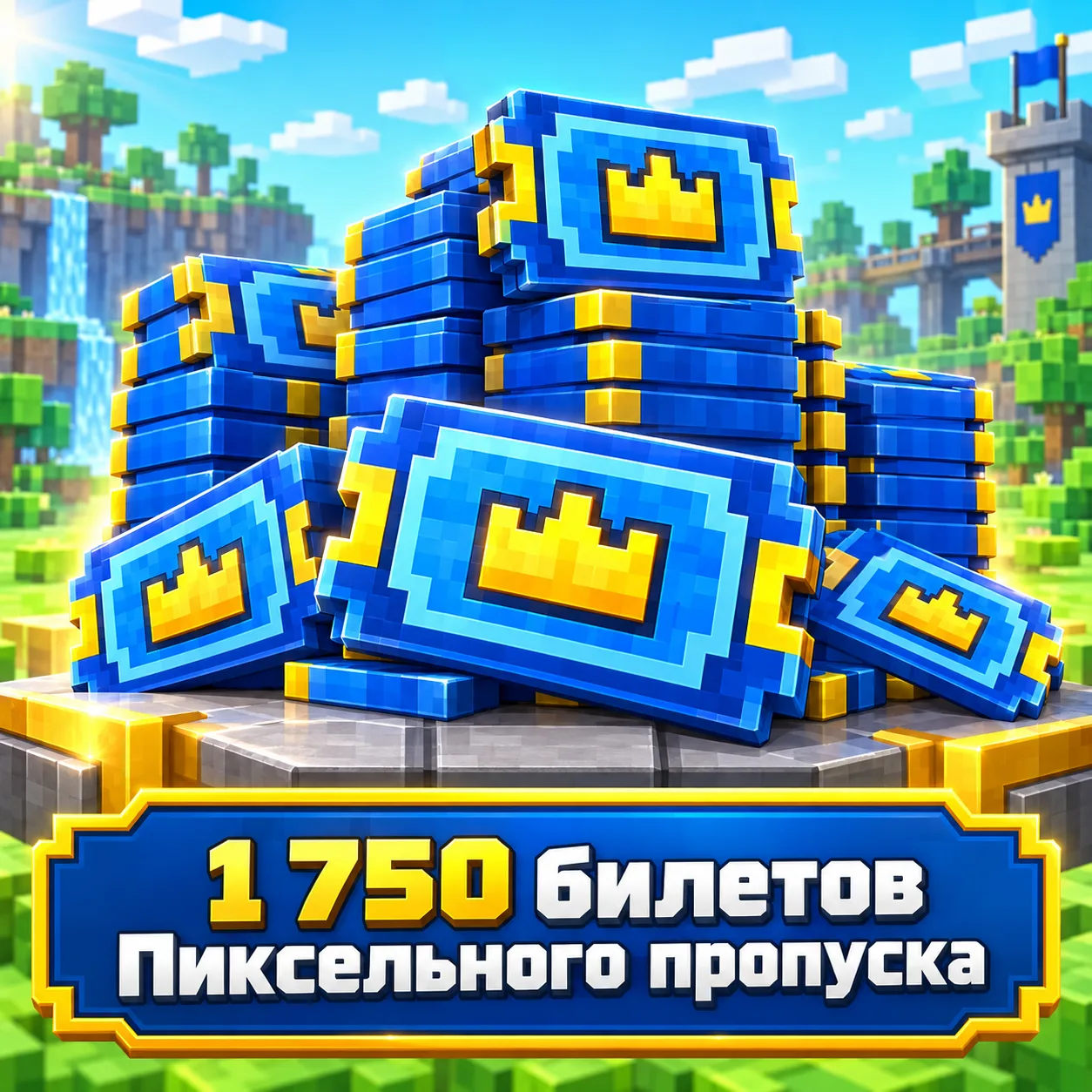 1 750 билетов Пиксельного пропуска
