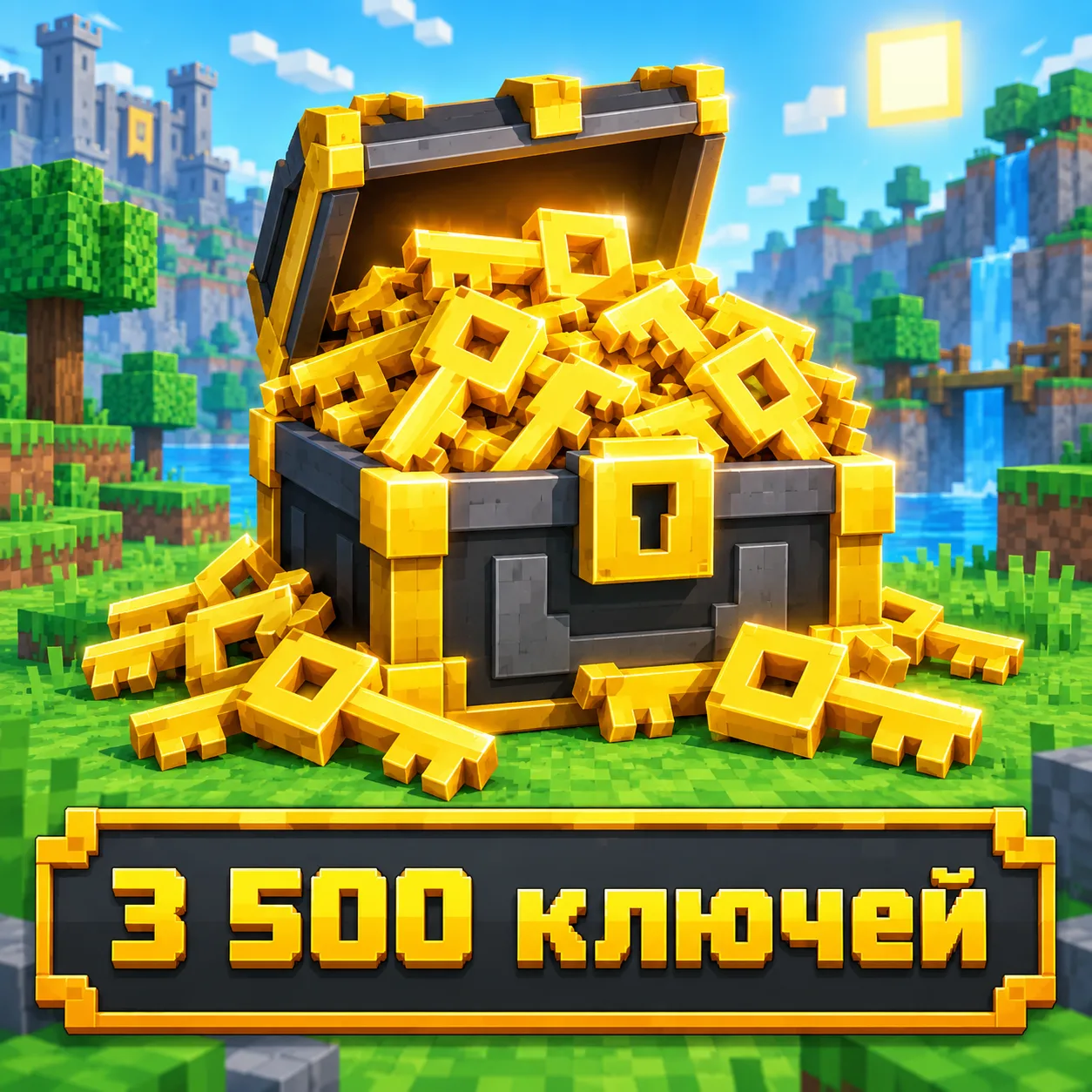 3 500 ключей