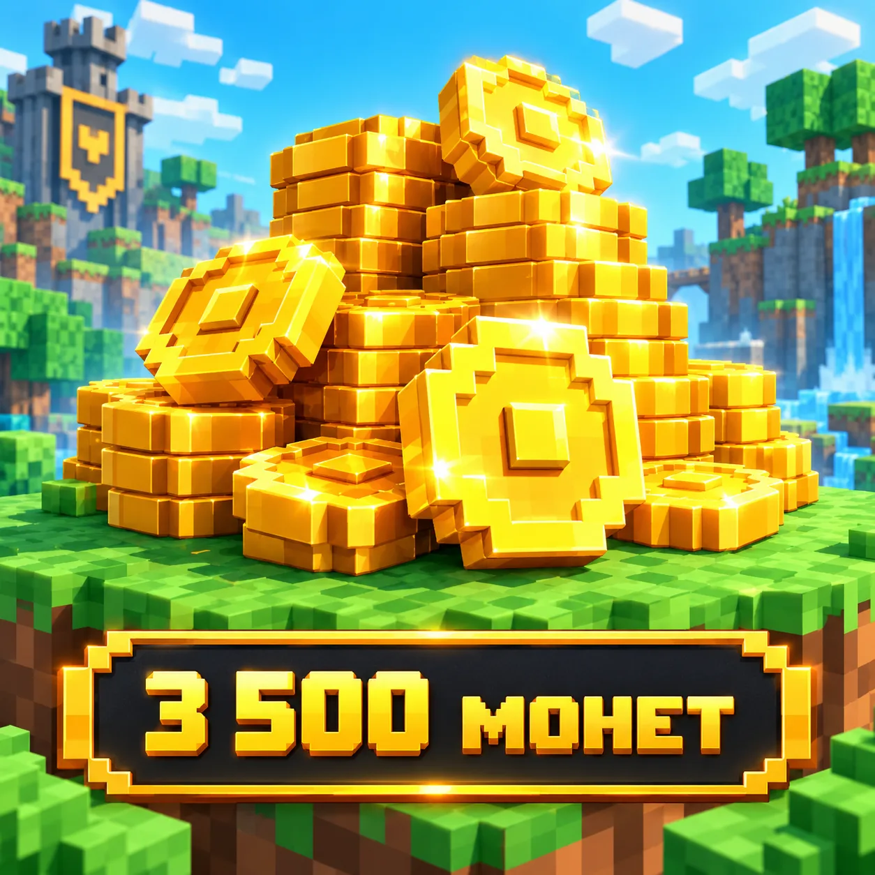 3 500 монет