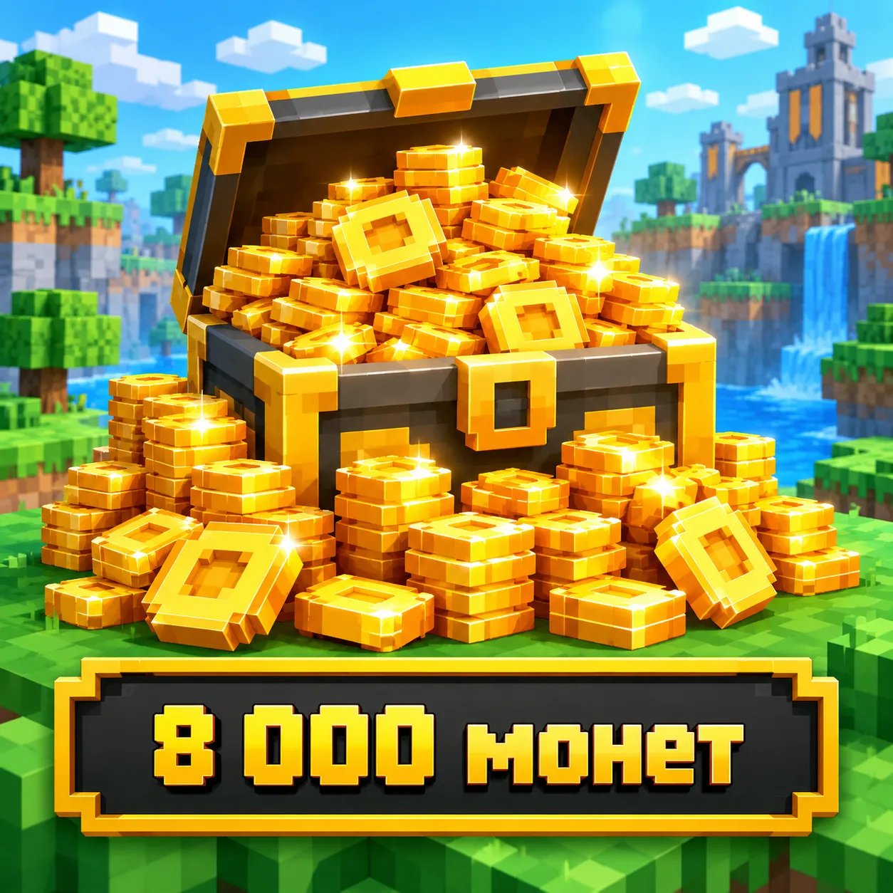 8 000 монет