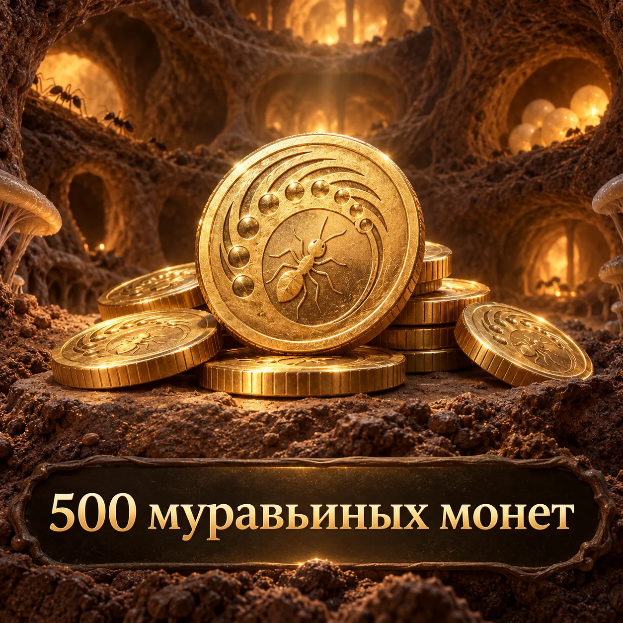 500 муравьиных монет